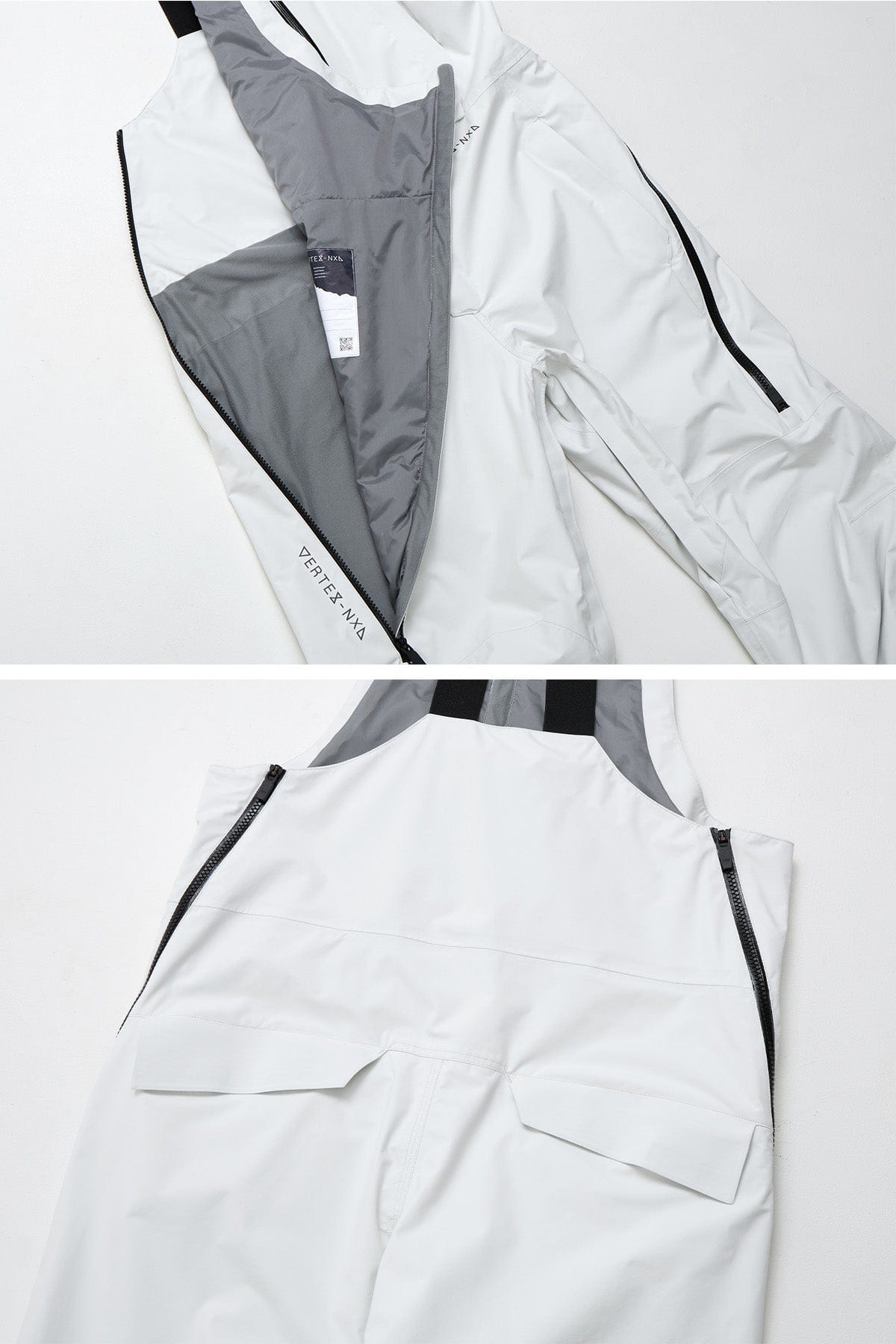 VERT VTX BIB 2L PANTS WHITE (Standard fit)