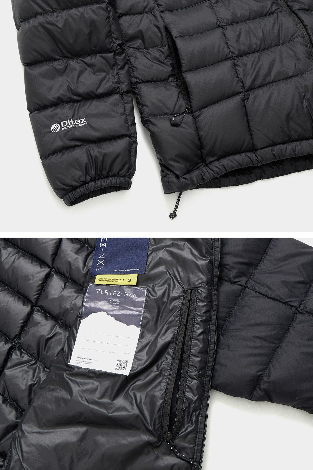 VERT VTX COZY DOWN JACKET BLACK