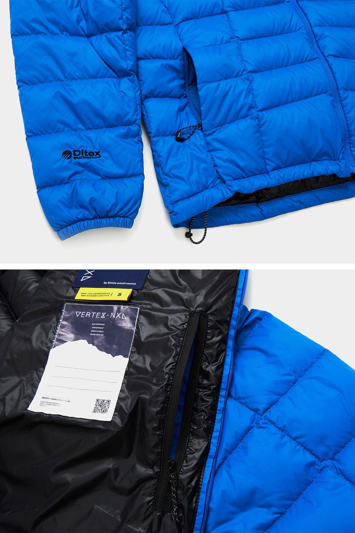 VERT VTX COZY DOWN JACKET IMPERIAL BLUE