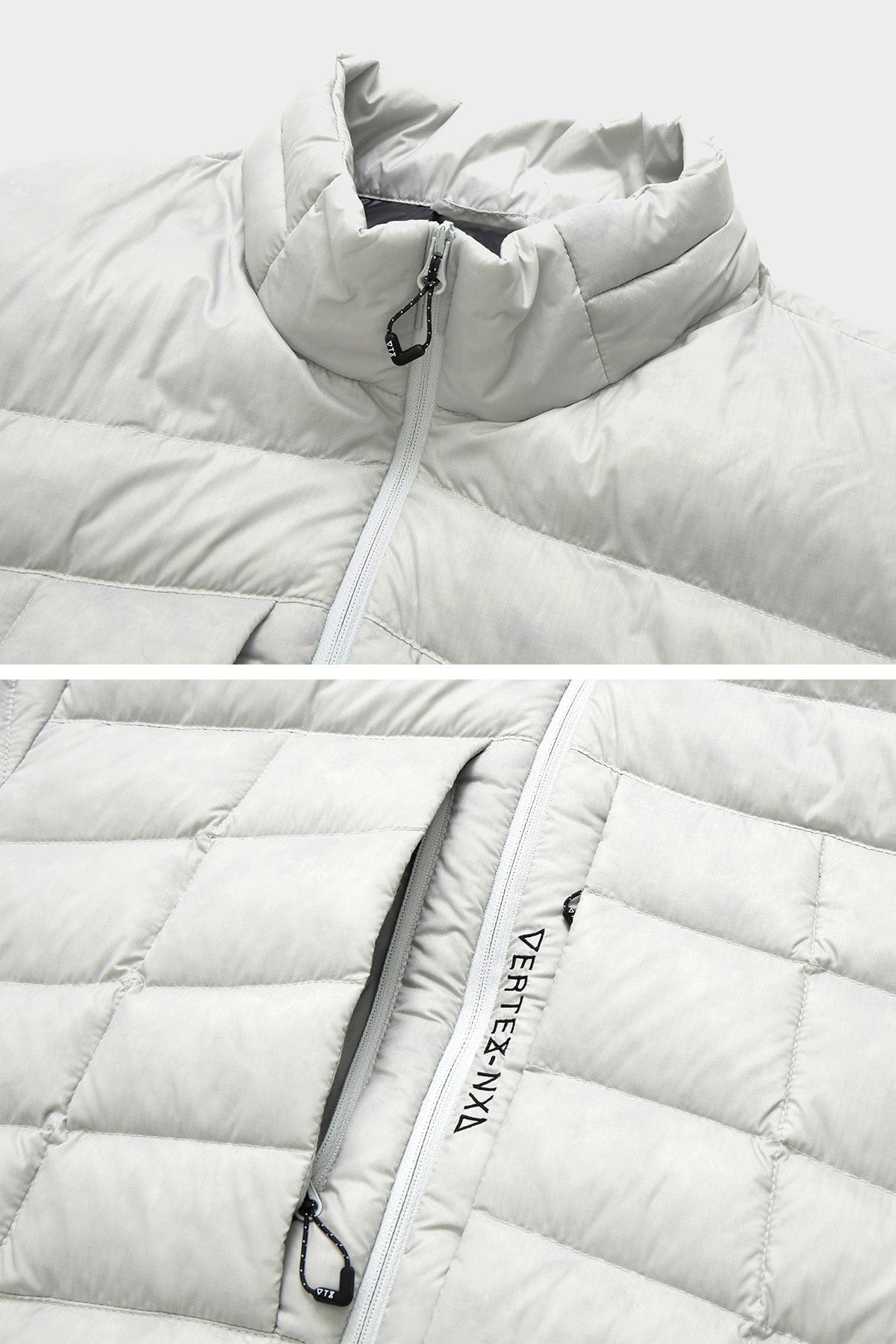 VERT VTX COZY DOWN JACKET MIST GREY