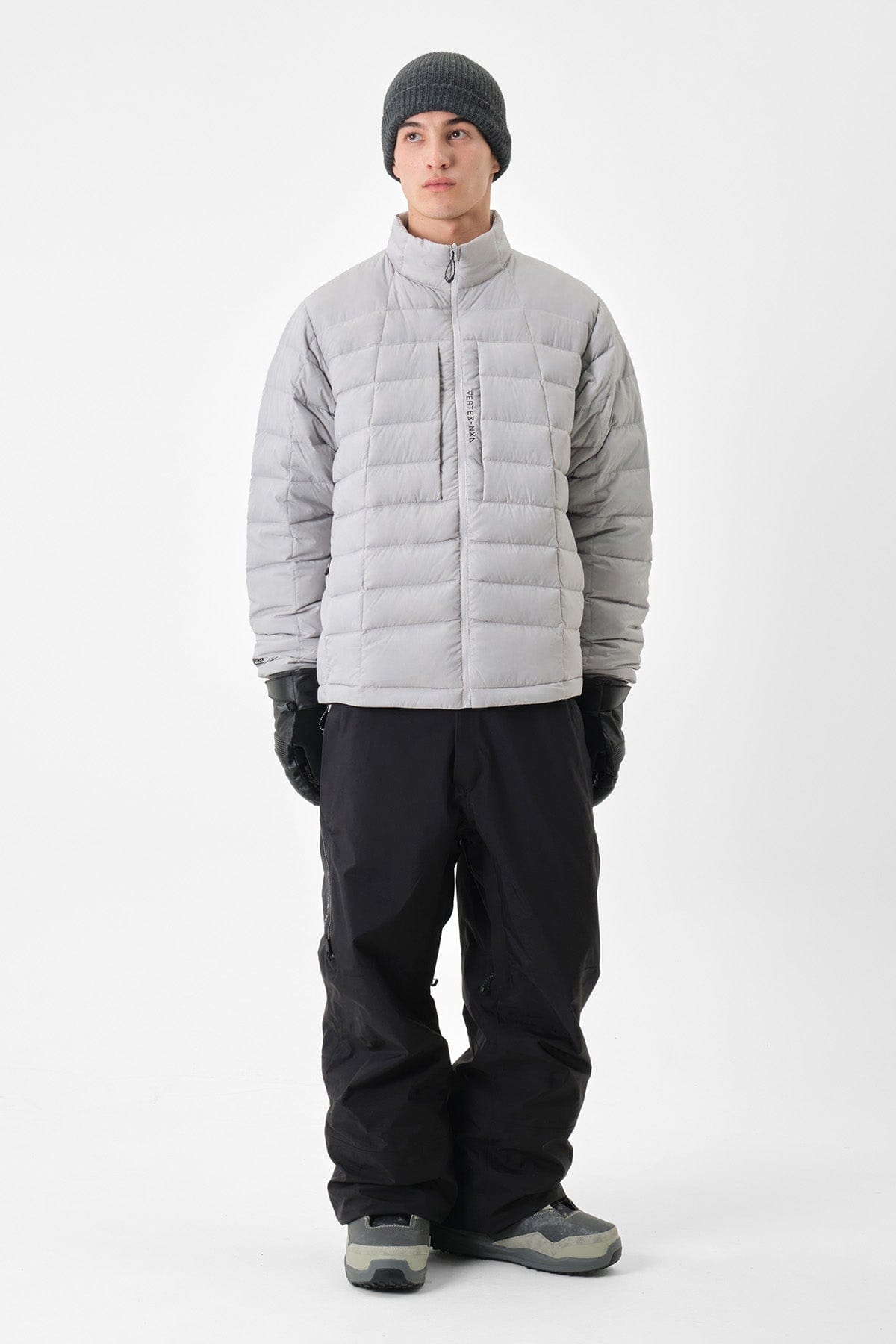 VERT VTX COZY DOWN JACKET MIST GREY