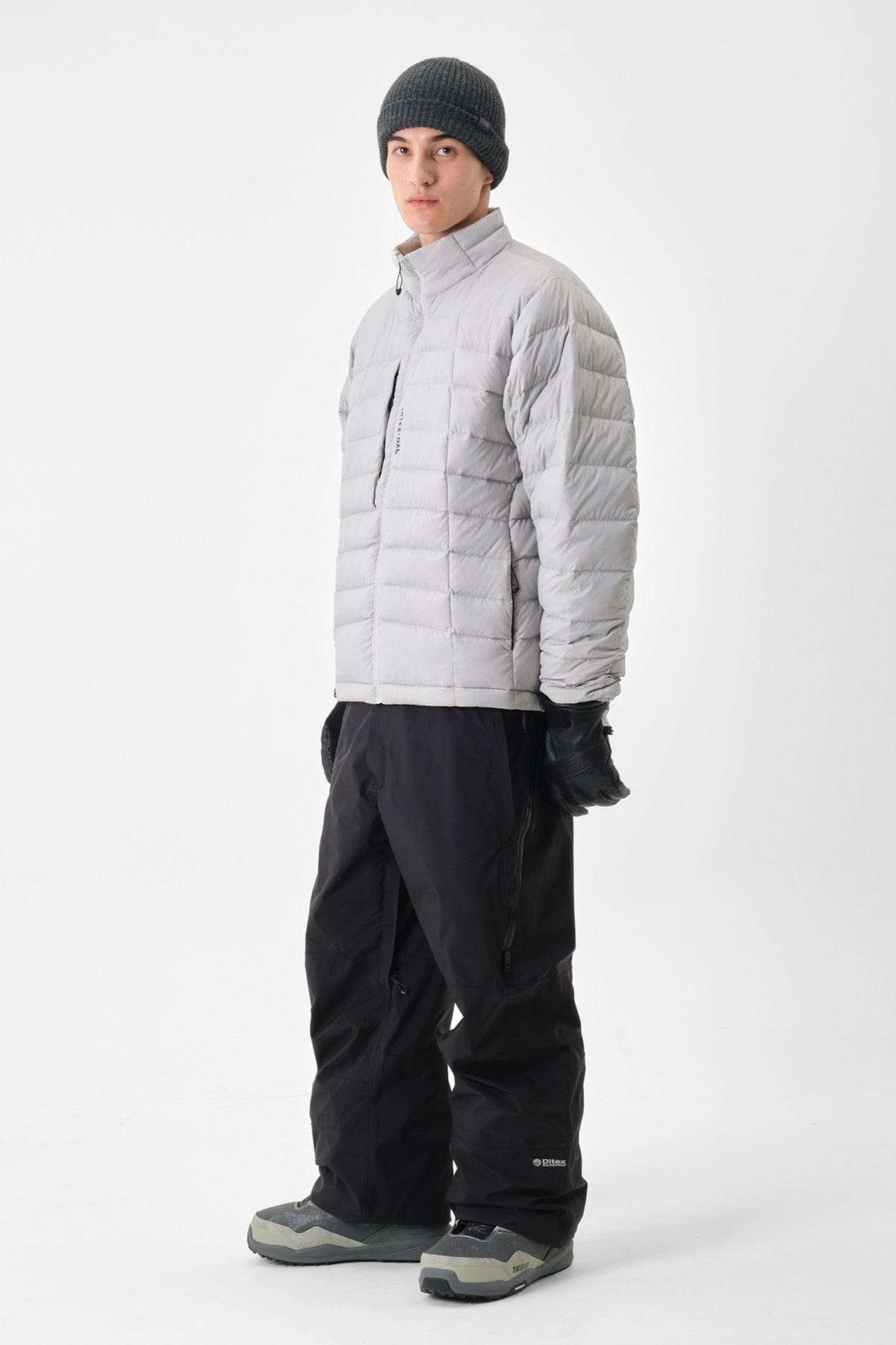 VERT VTX COZY DOWN JACKET MIST GREY