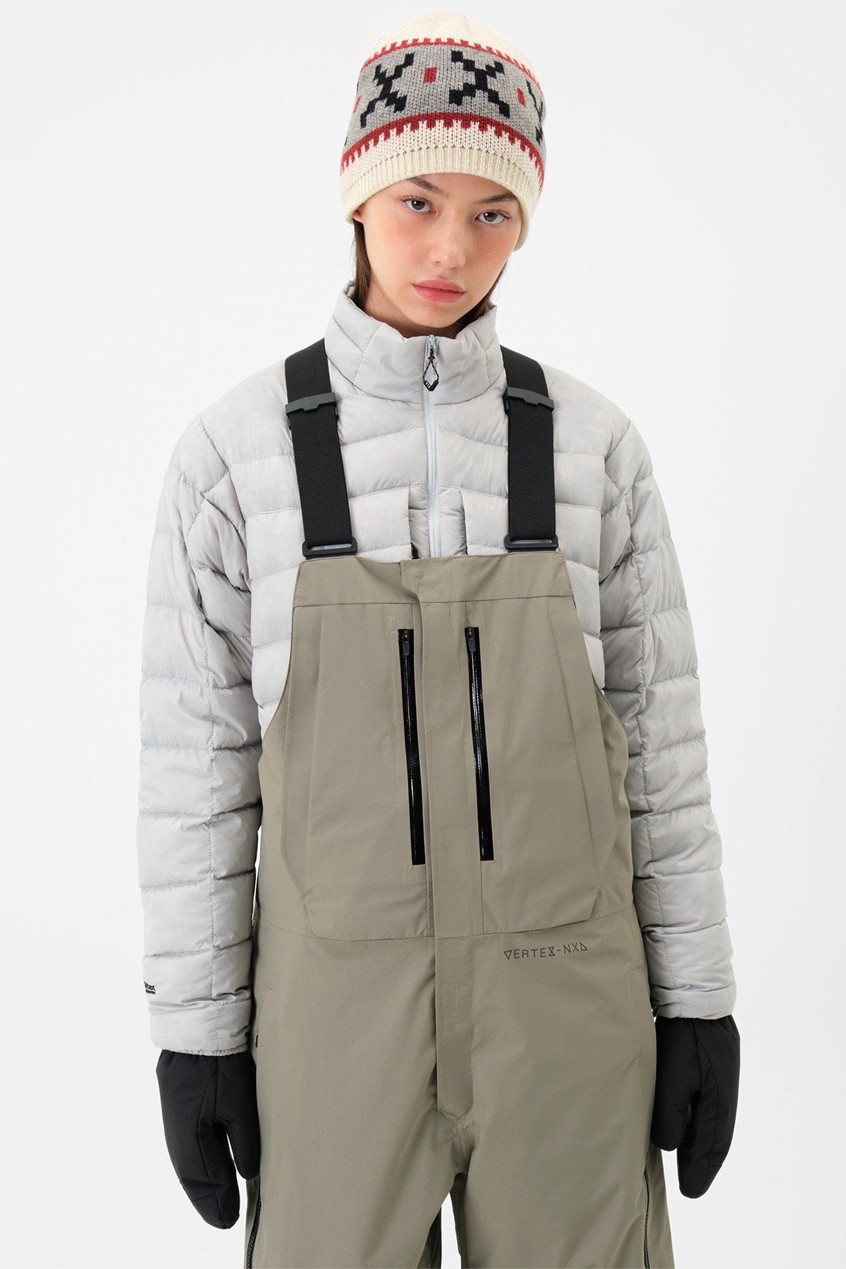 VERT VTX COZY DOWN JACKET MIST GREY