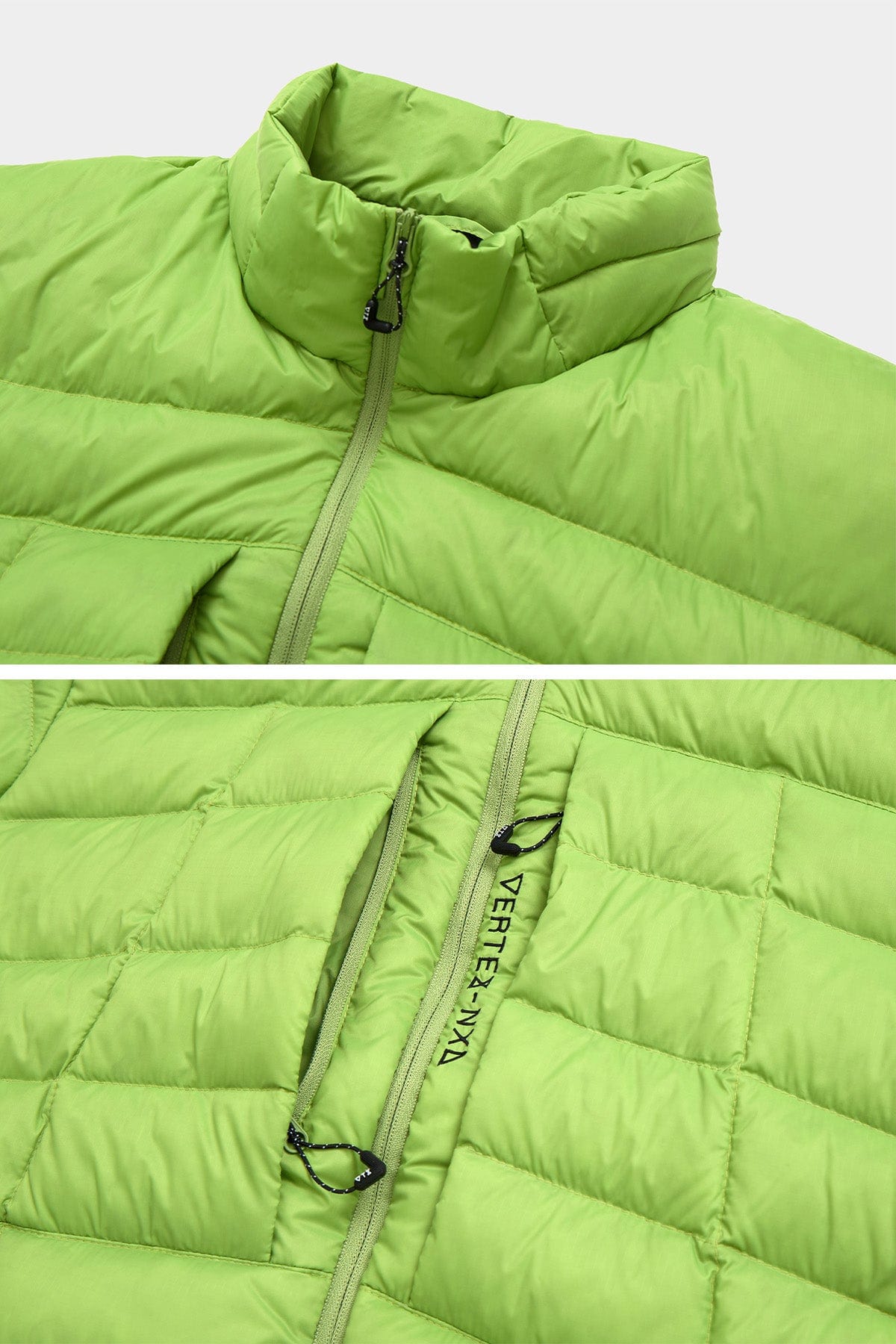 VERT VTX COZY DOWN JACKET OLIVE LIME