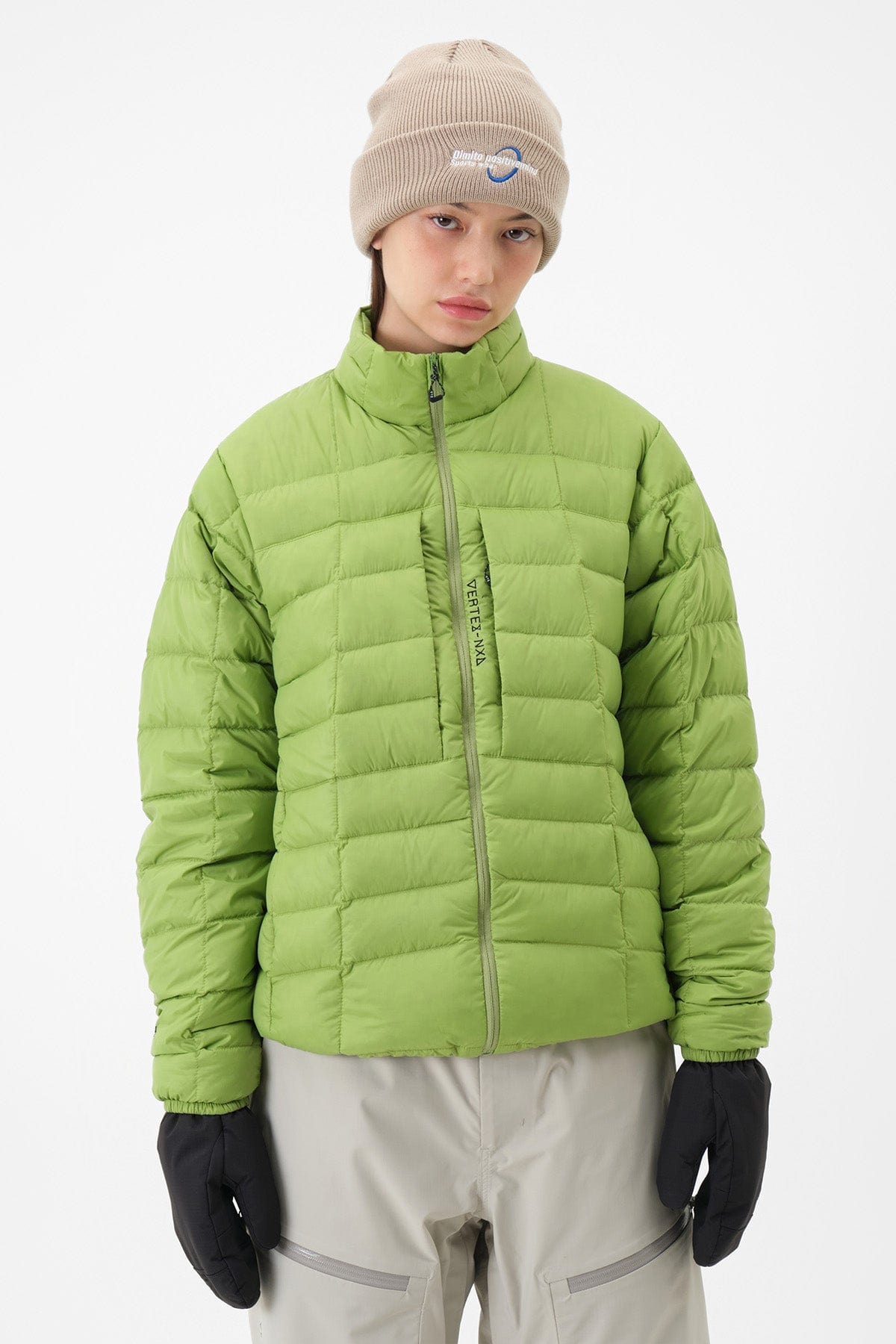 VERT VTX COZY DOWN JACKET OLIVE LIME