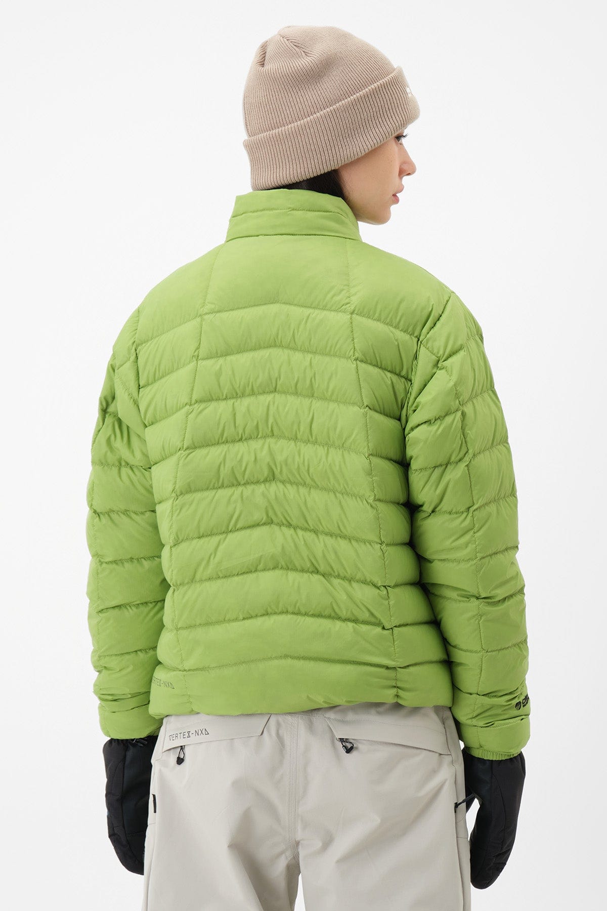 VERT VTX COZY DOWN JACKET OLIVE LIME