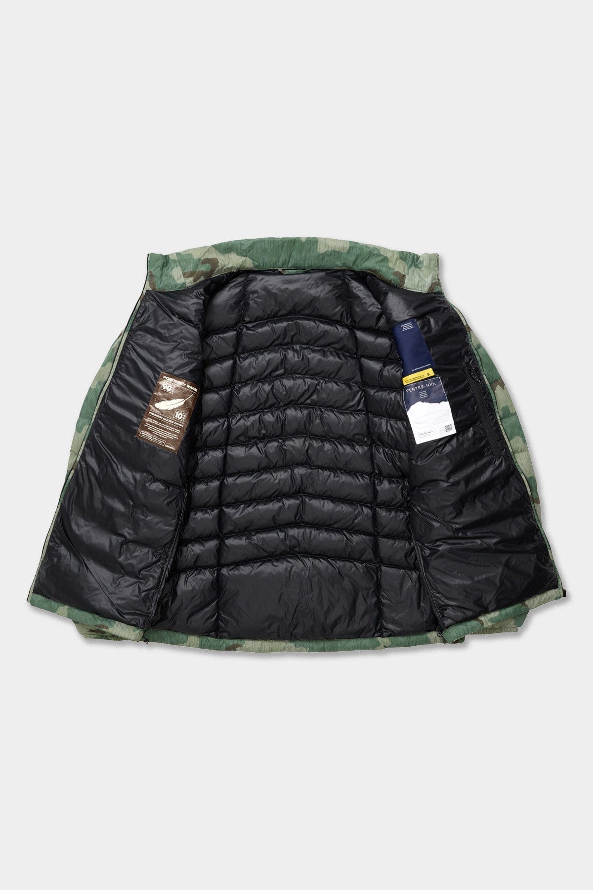 VERT VTX COZY DOWN JACKET SAND CAMO