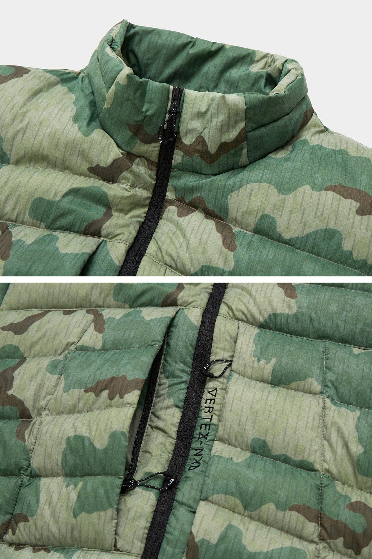 VERT VTX COZY DOWN JACKET SAND CAMO