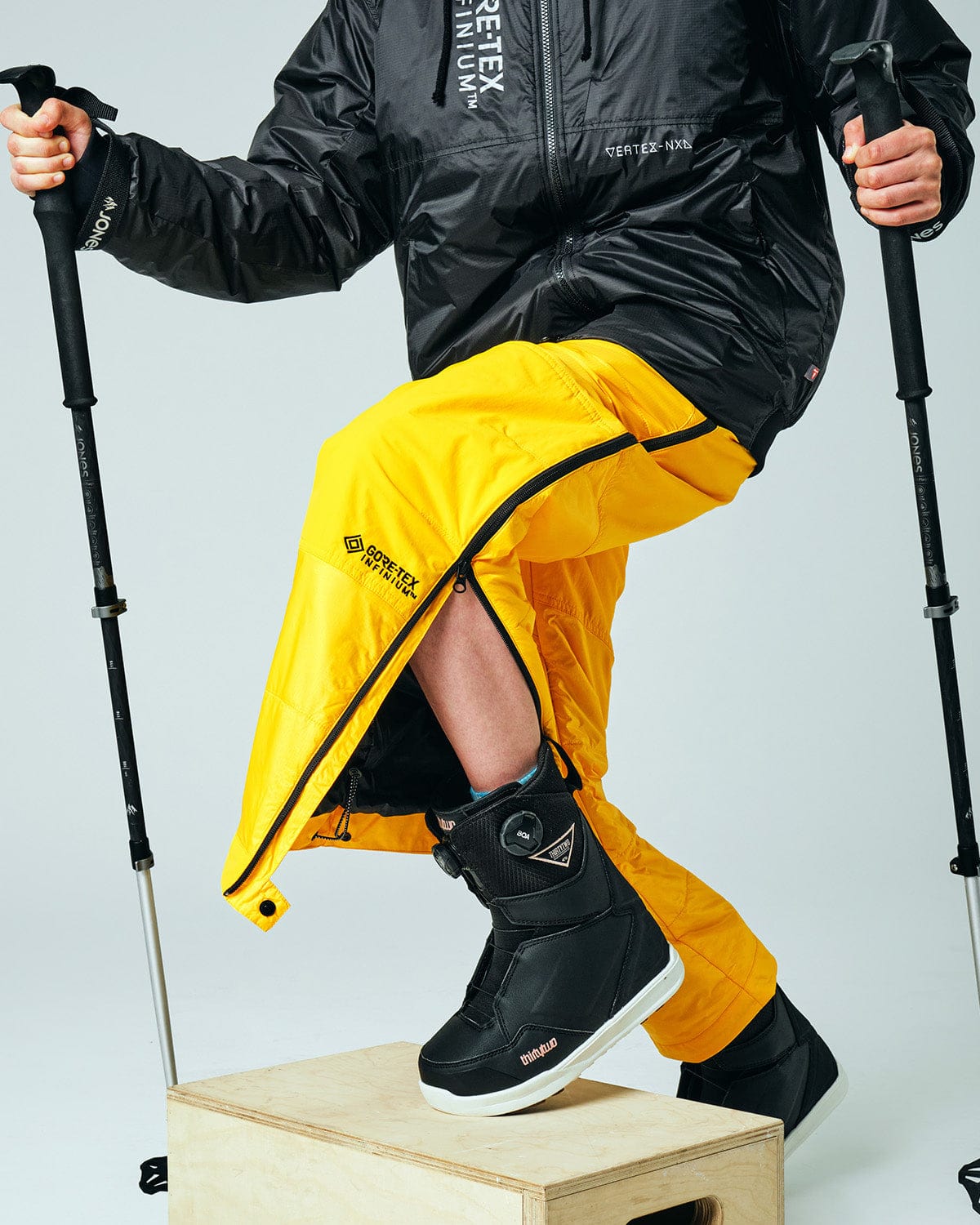 VERT VTX GORE-TEX PADDED (DIMITO X MILLET) PANTS YELLOW