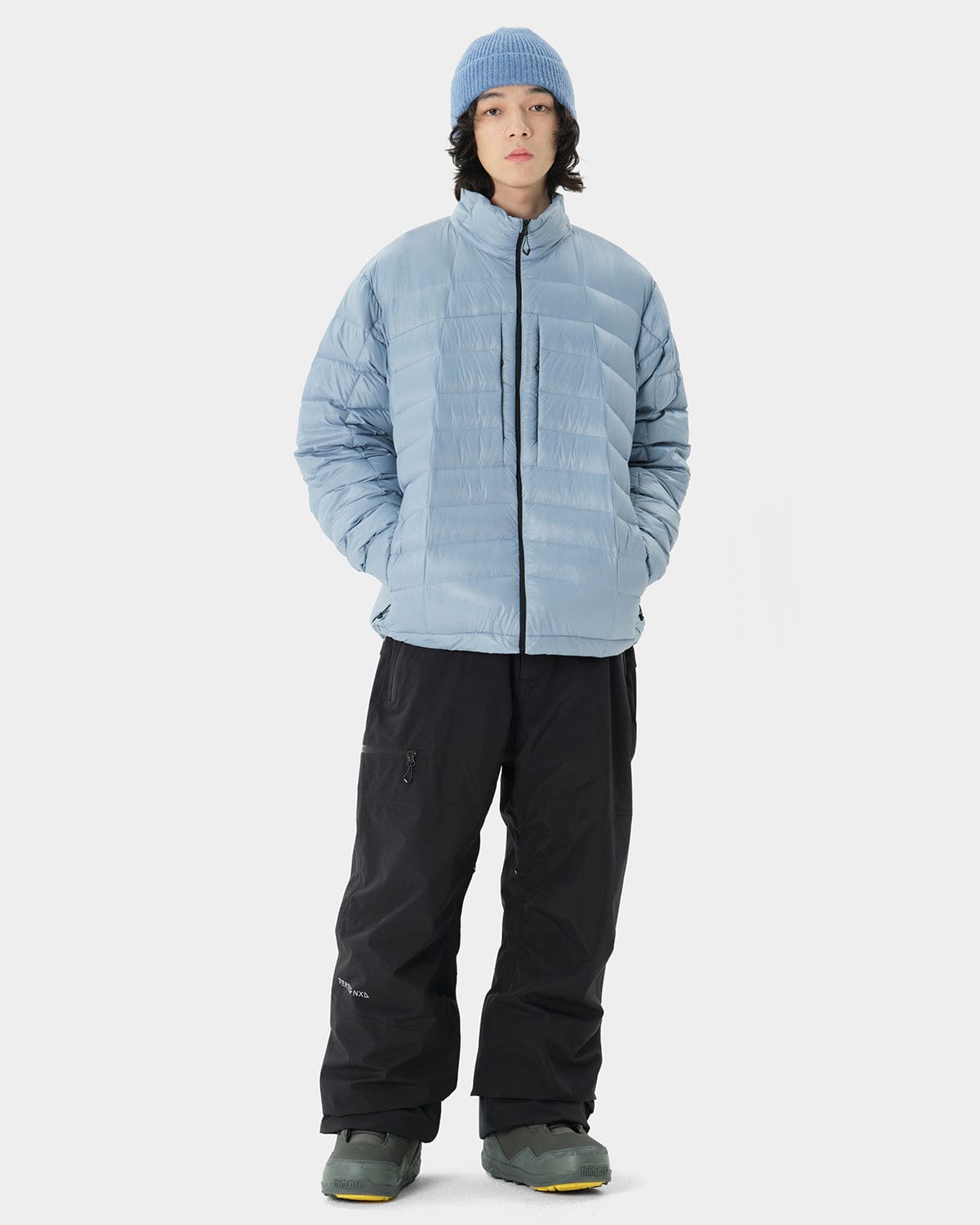 VERT VTX LIGHT DOWN JACKET CEMENT BLUE