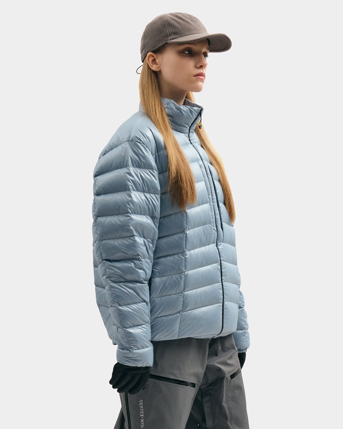 VERT VTX LIGHT DOWN JACKET CEMENT BLUE