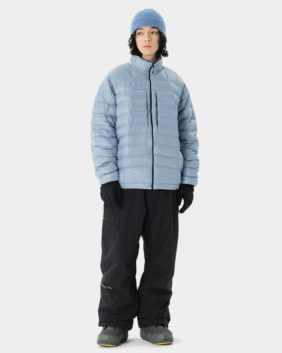 VERT VTX LIGHT DOWN JACKET CEMENT BLUE