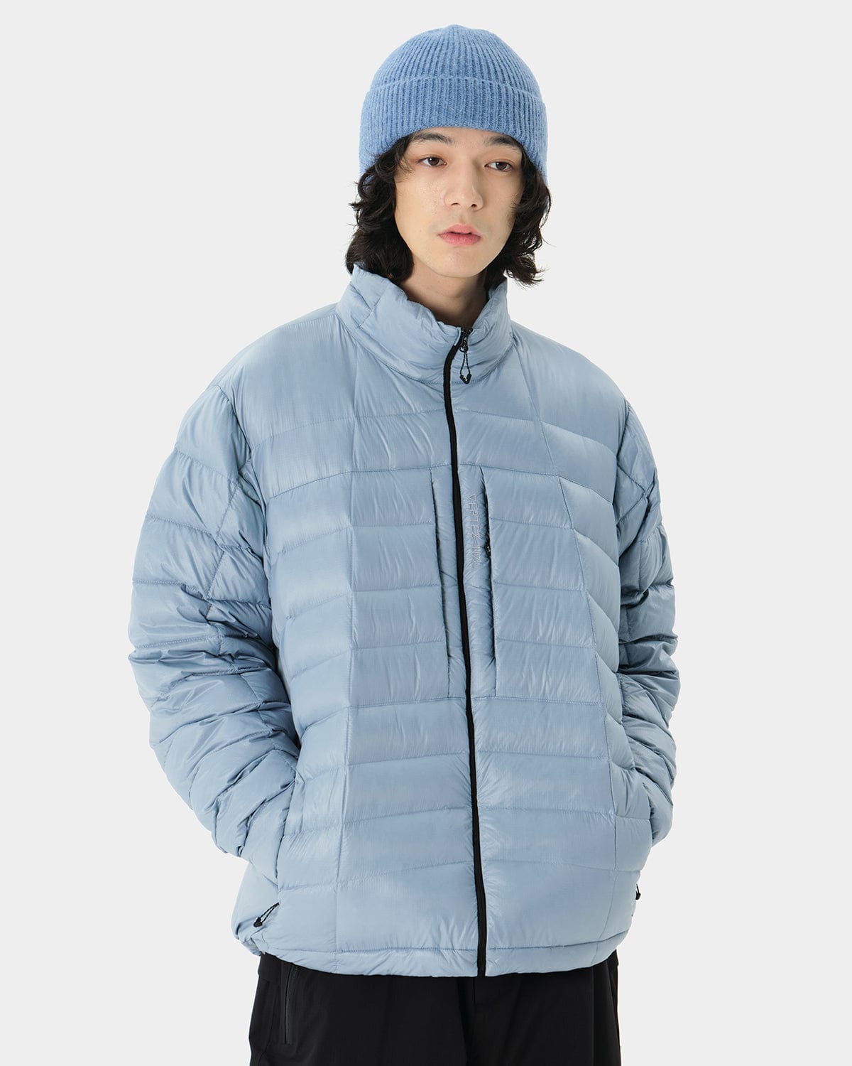 VERT VTX LIGHT DOWN JACKET CEMENT BLUE