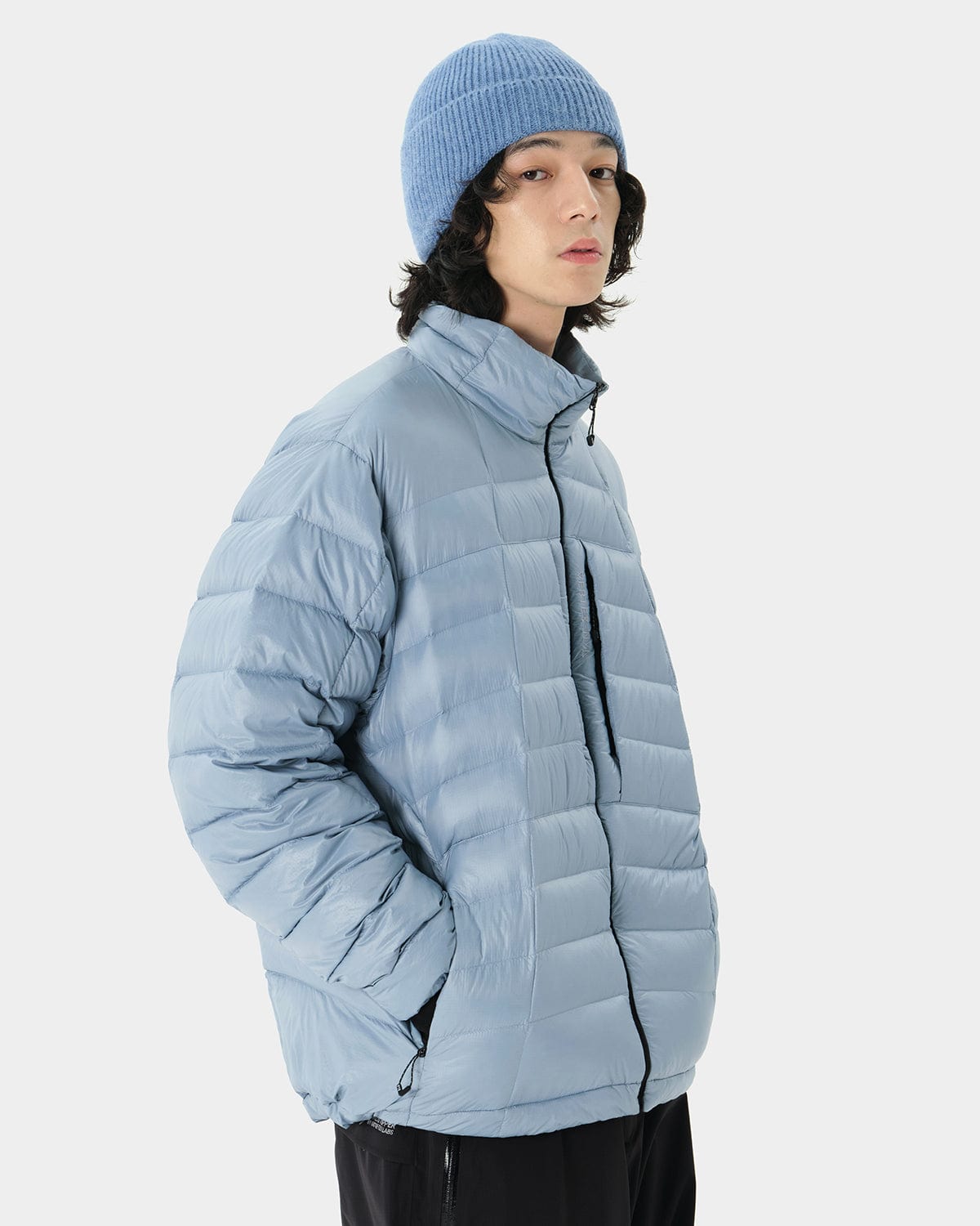 VERT VTX LIGHT DOWN JACKET CEMENT BLUE