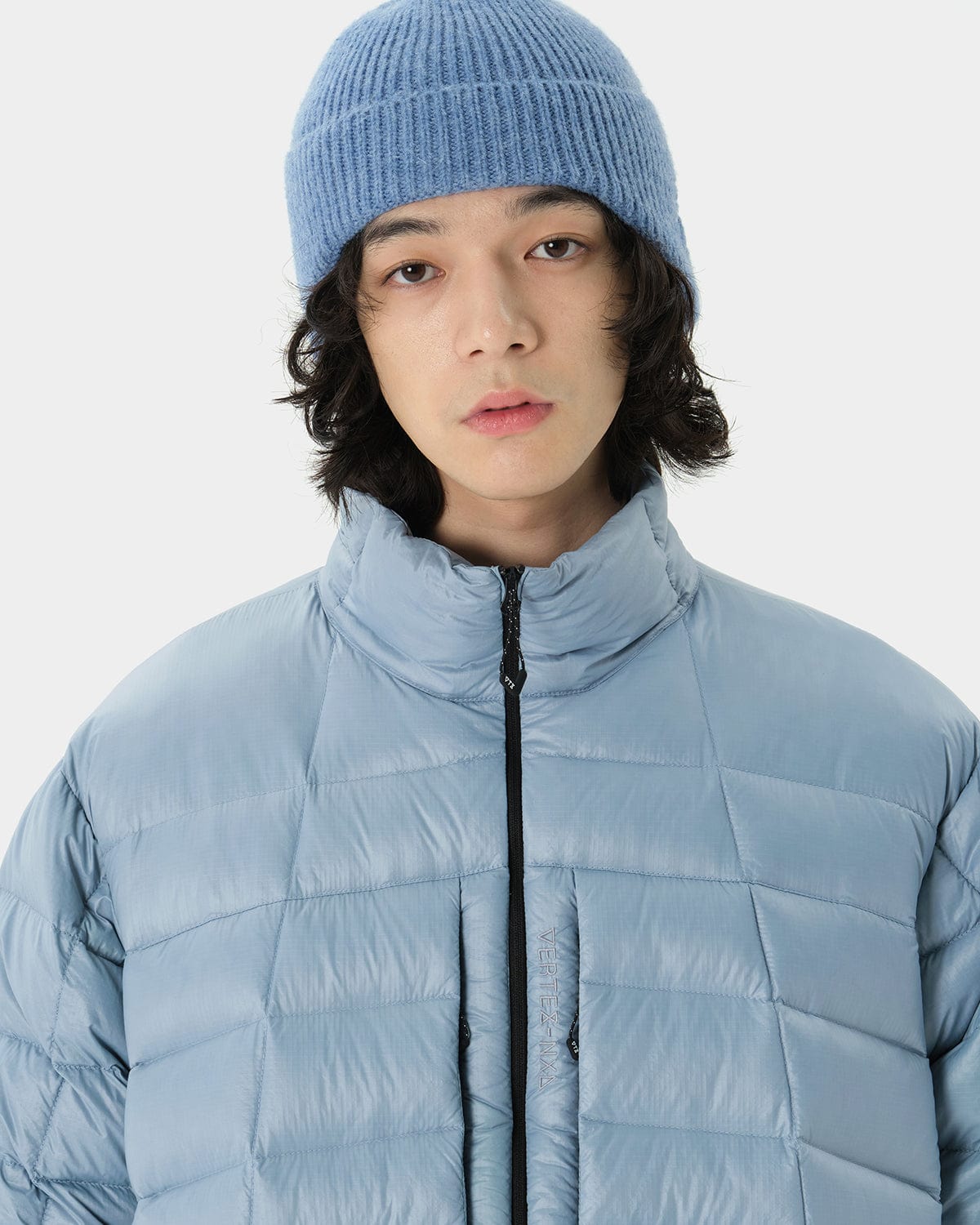 VERT VTX LIGHT DOWN JACKET CEMENT BLUE