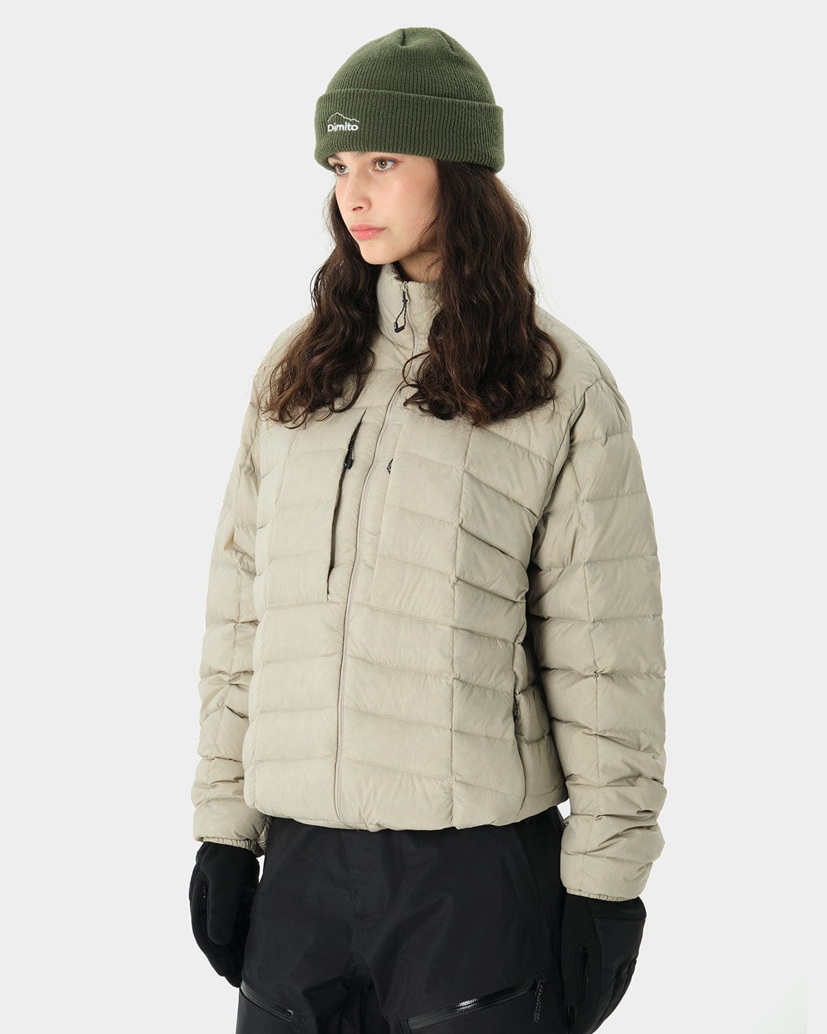 VERT VTX LIGHT DOWN JACKET DEEP BEIGE