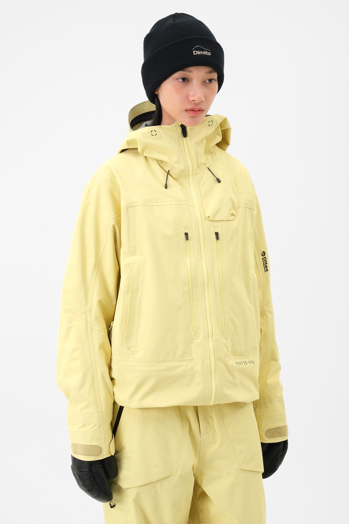 VERT VTX OG 3L JACKET CREAM YELLOW