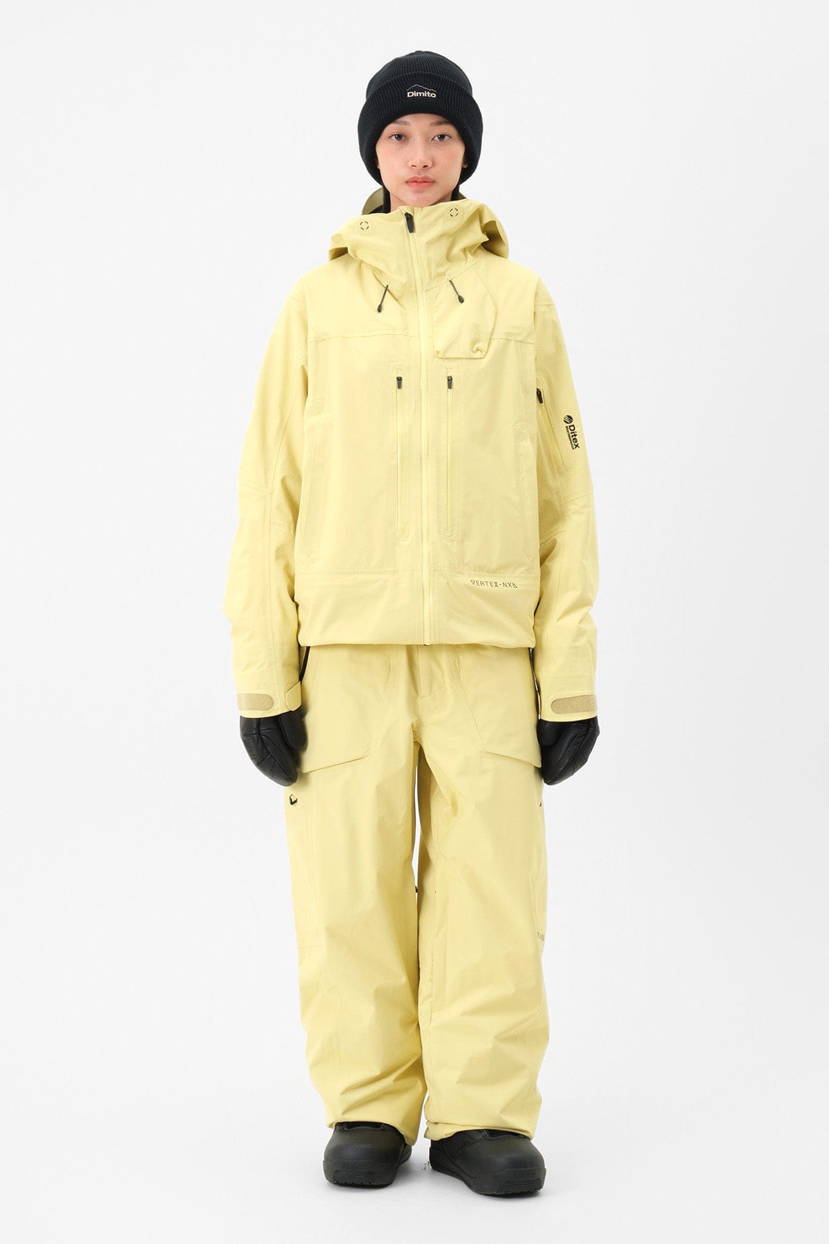 VERT VTX OG 3L JACKET CREAM YELLOW