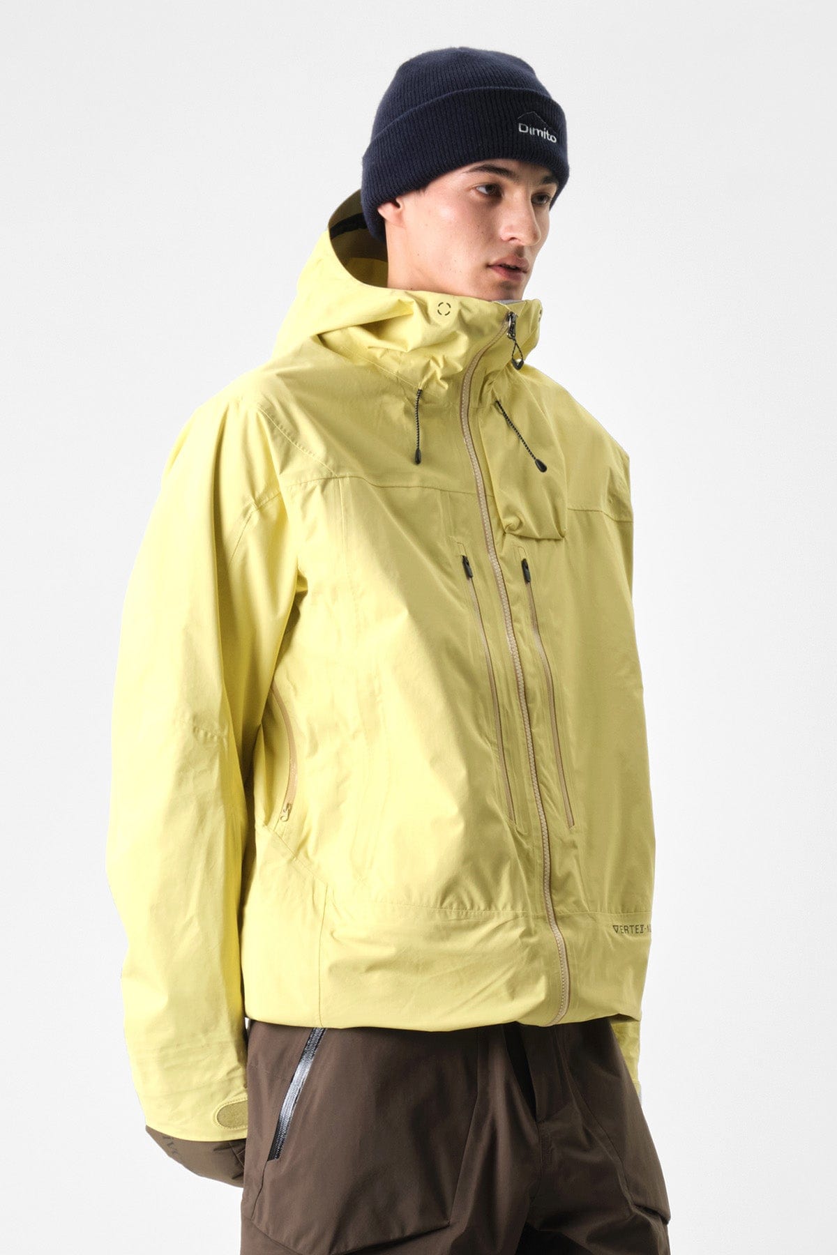 VERT VTX OG 3L JACKET CREAM YELLOW