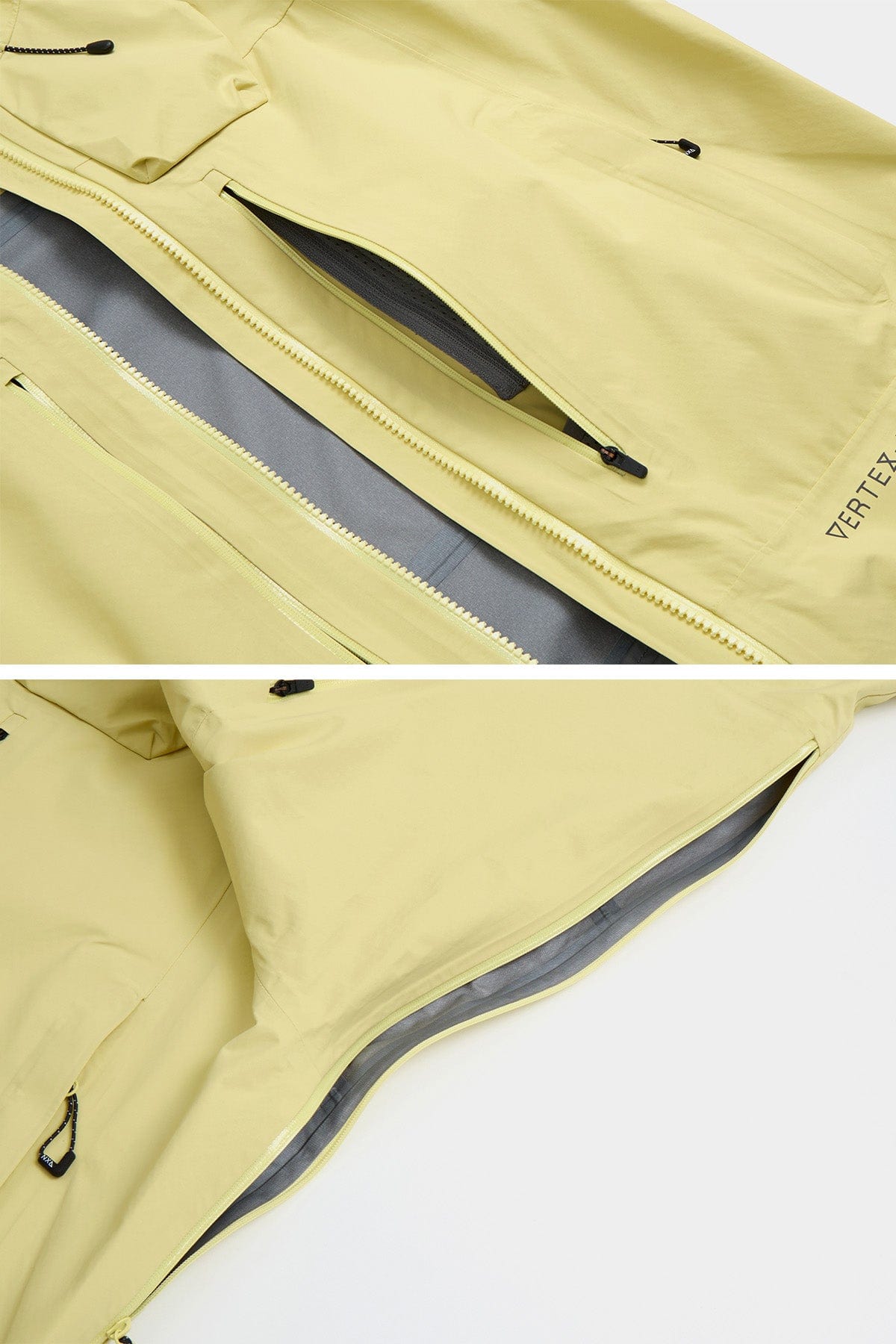 VERT VTX OG 3L JACKET CREAM YELLOW