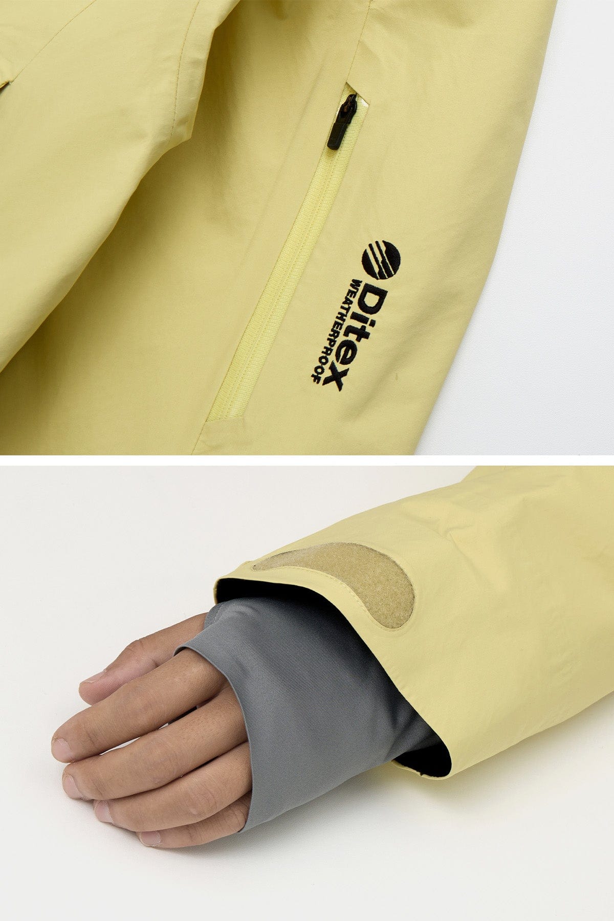 VERT VTX OG 3L JACKET CREAM YELLOW