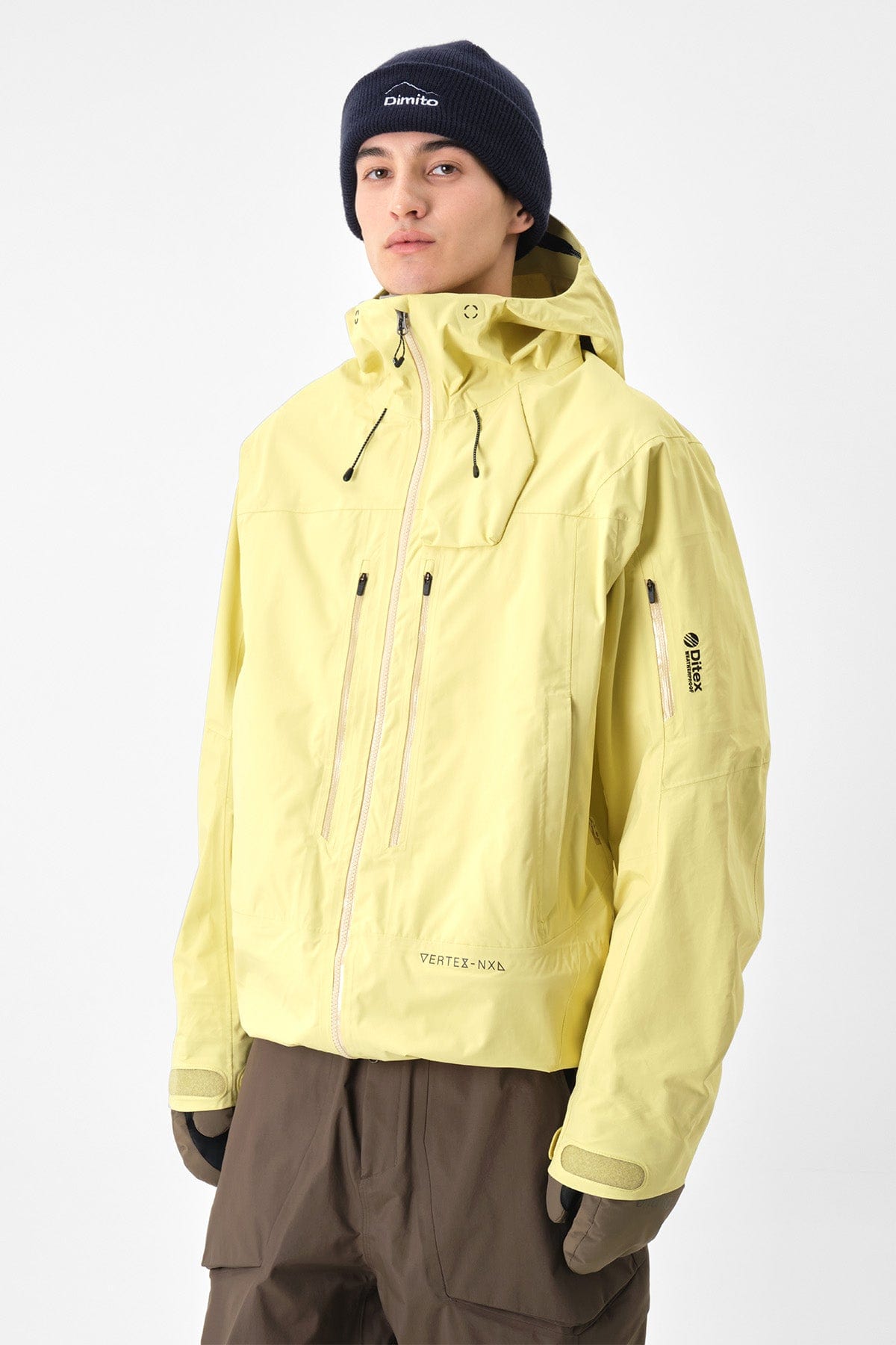 VERT VTX OG 3L JACKET CREAM YELLOW