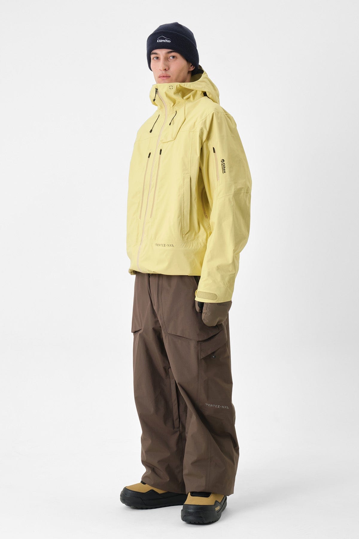 VERT VTX OG 3L JACKET CREAM YELLOW