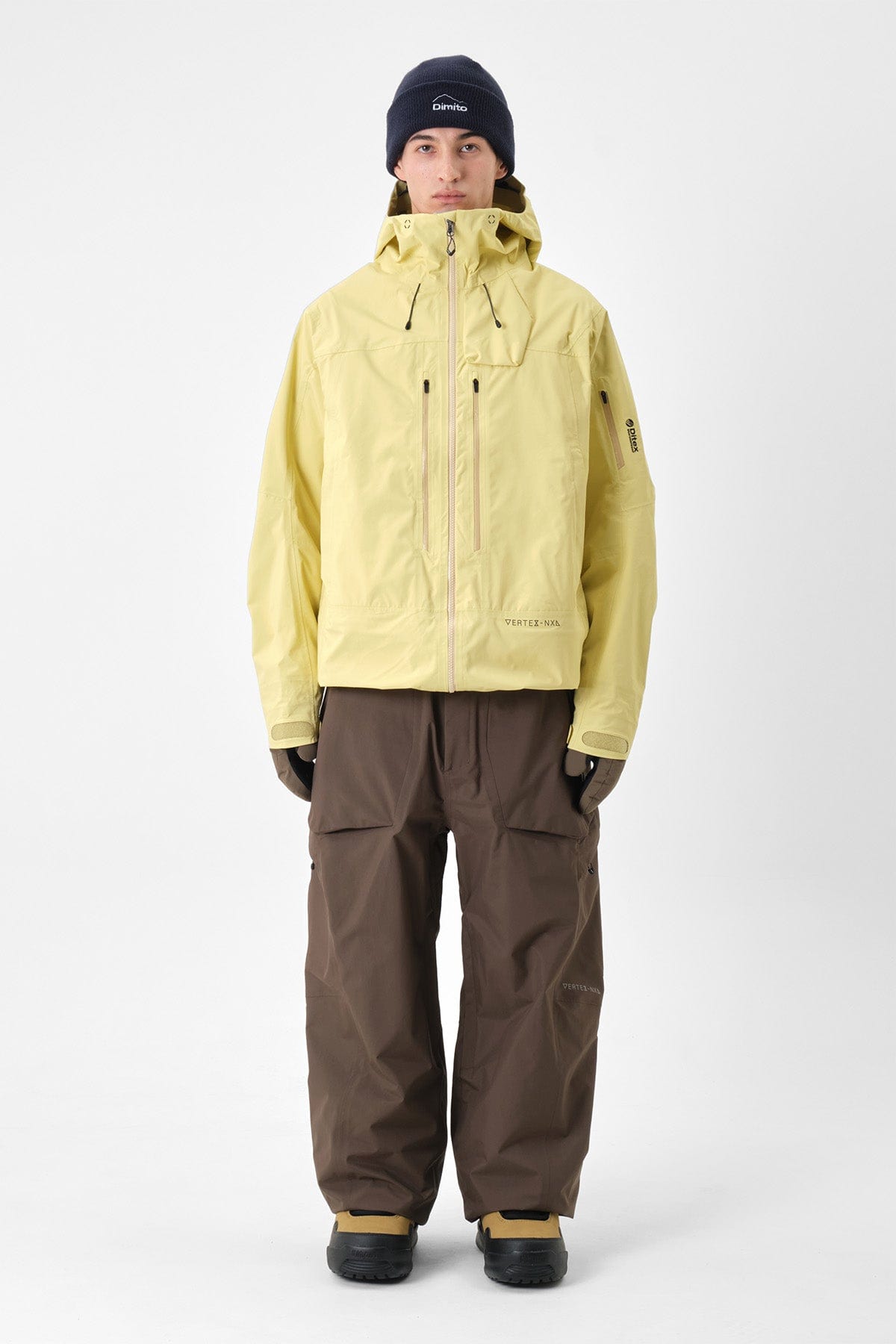 VERT VTX OG 3L JACKET CREAM YELLOW