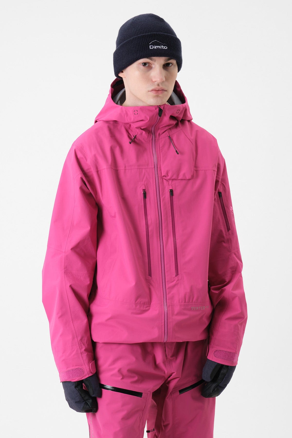 VERT VTX OG 3L JACKET FUCHSIA RED