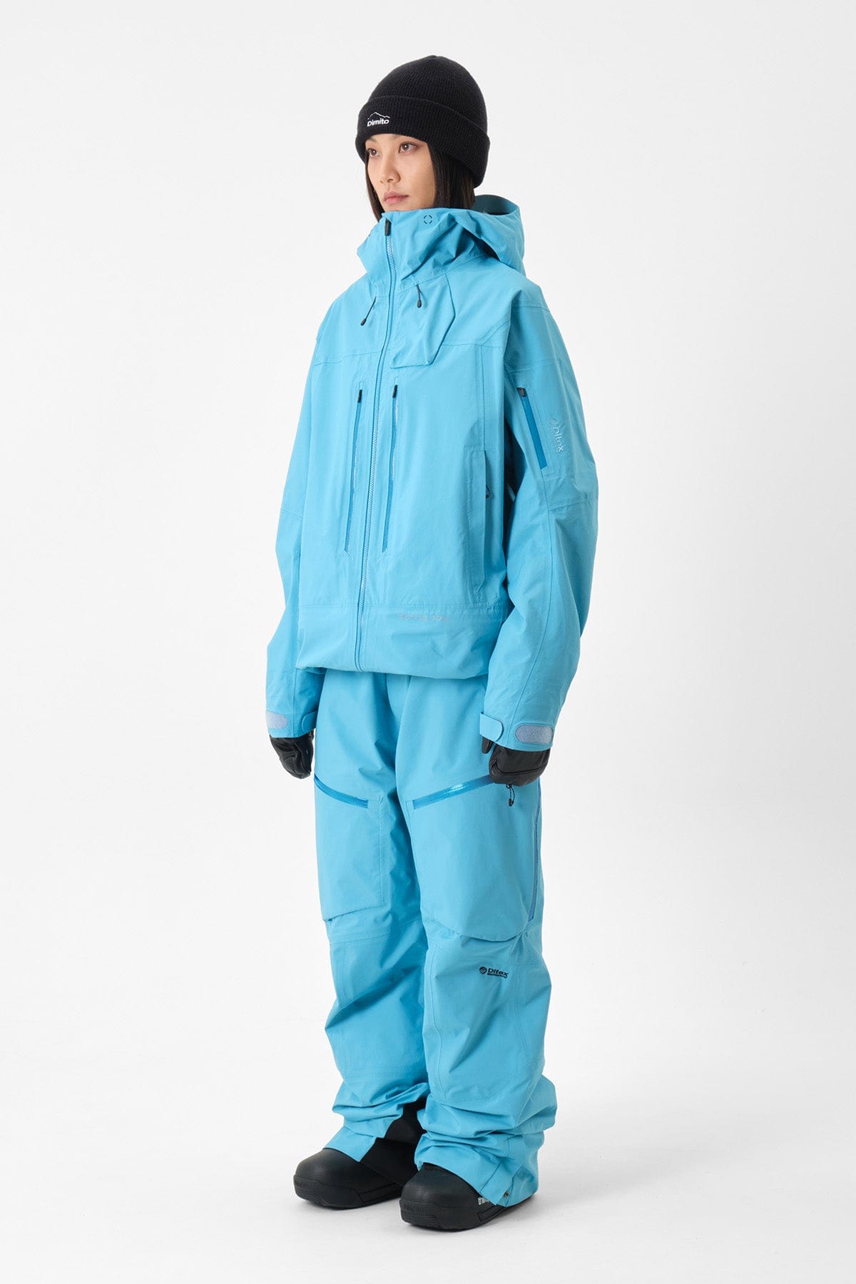 VERT VTX OG 3L JACKET MIST BLUE