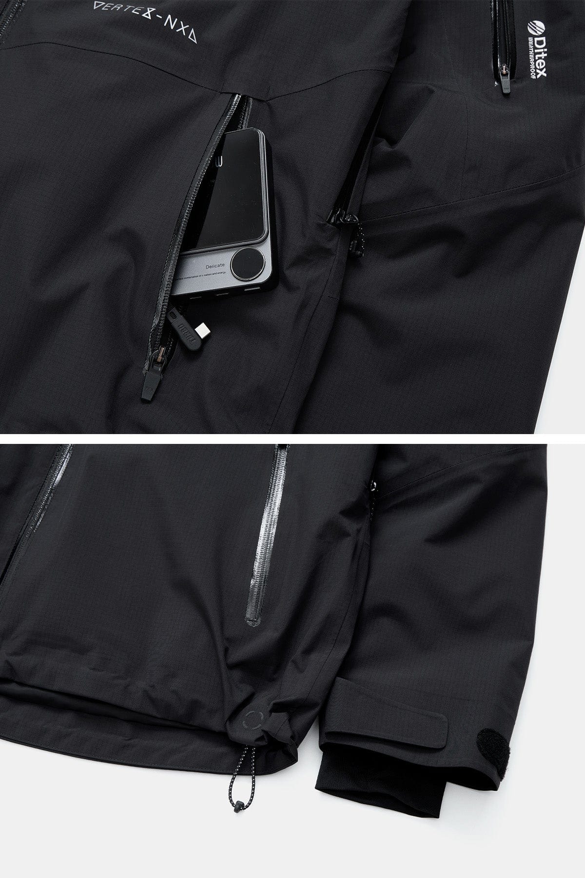 VERT VTX OG TEMP JACKET BLACK