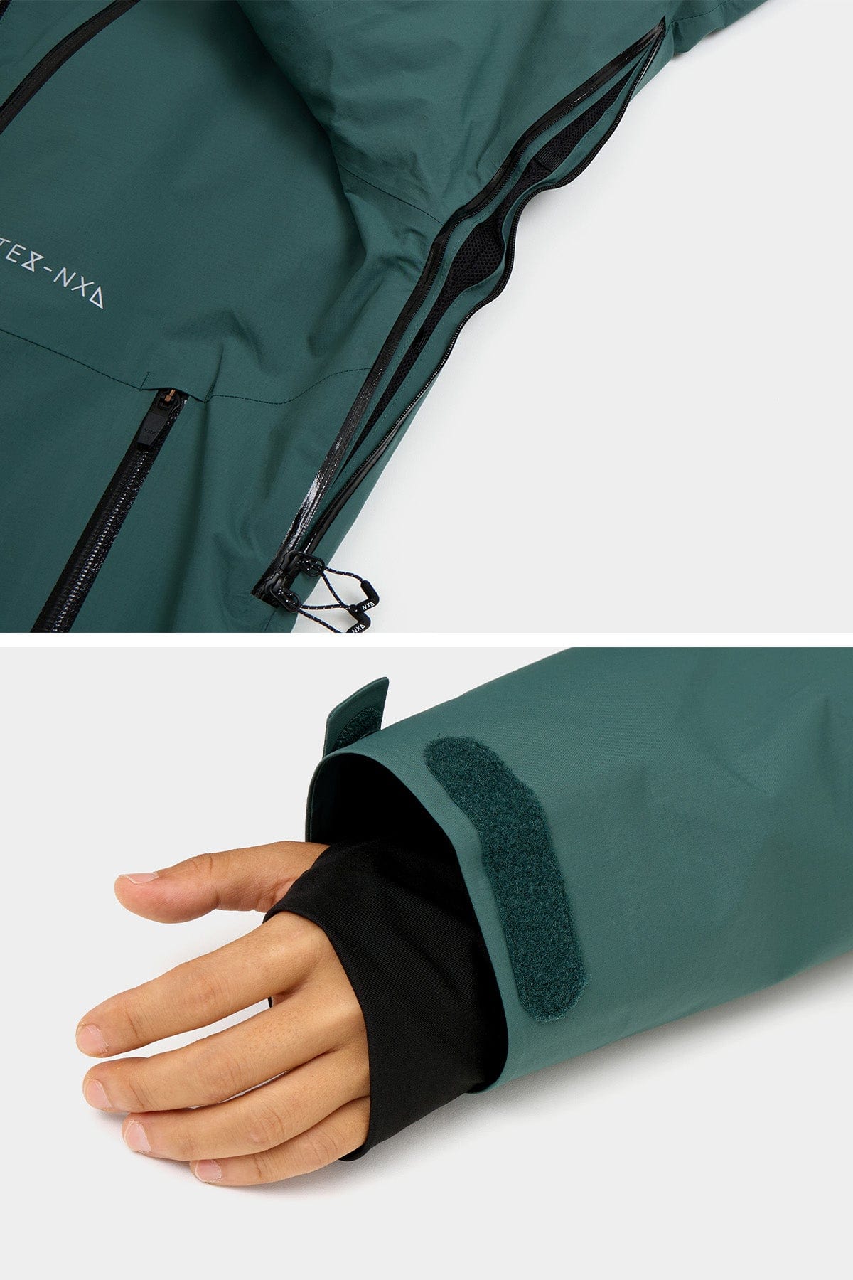 VERT VTX OG TEMP JACKET TEAL GREEN