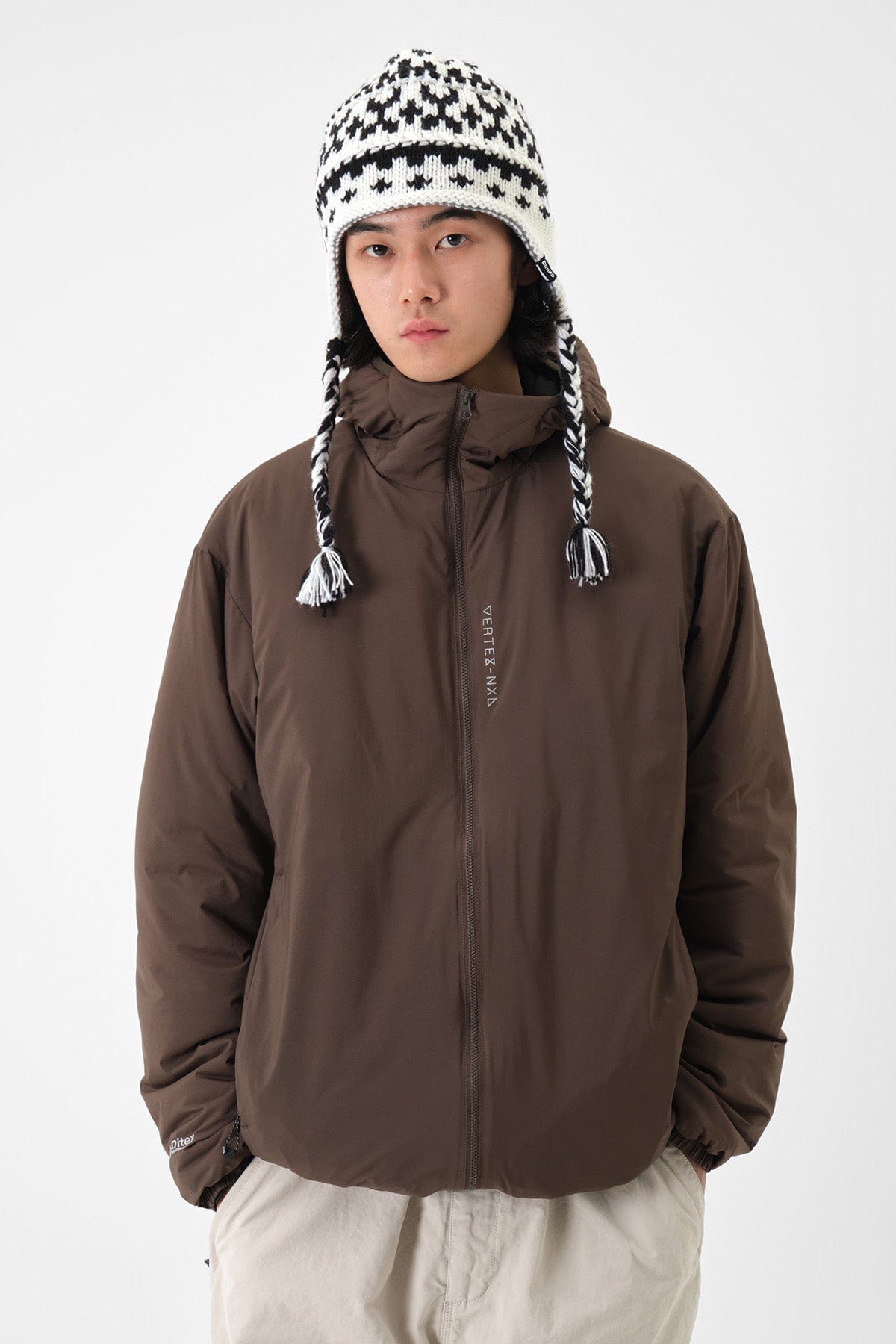 VERT VTX PRIMALOFT JACKET DARK BROWN