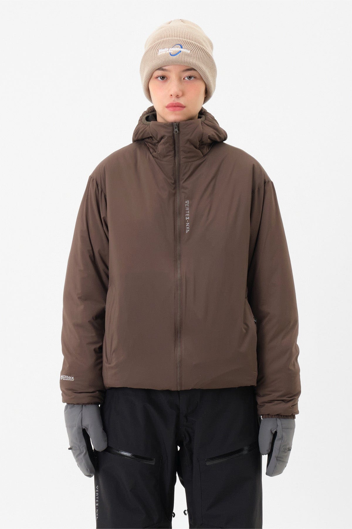 VERT VTX PRIMALOFT JACKET DARK BROWN