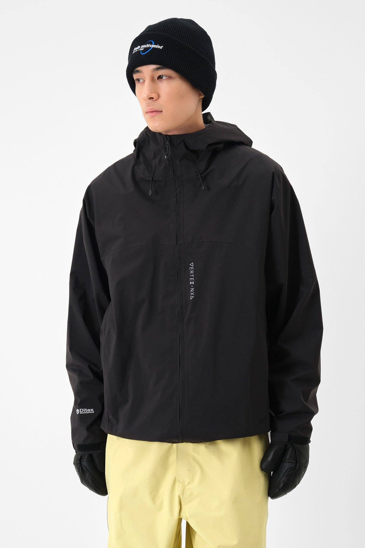 VERT VTX WIND 3L JACKET BLACK