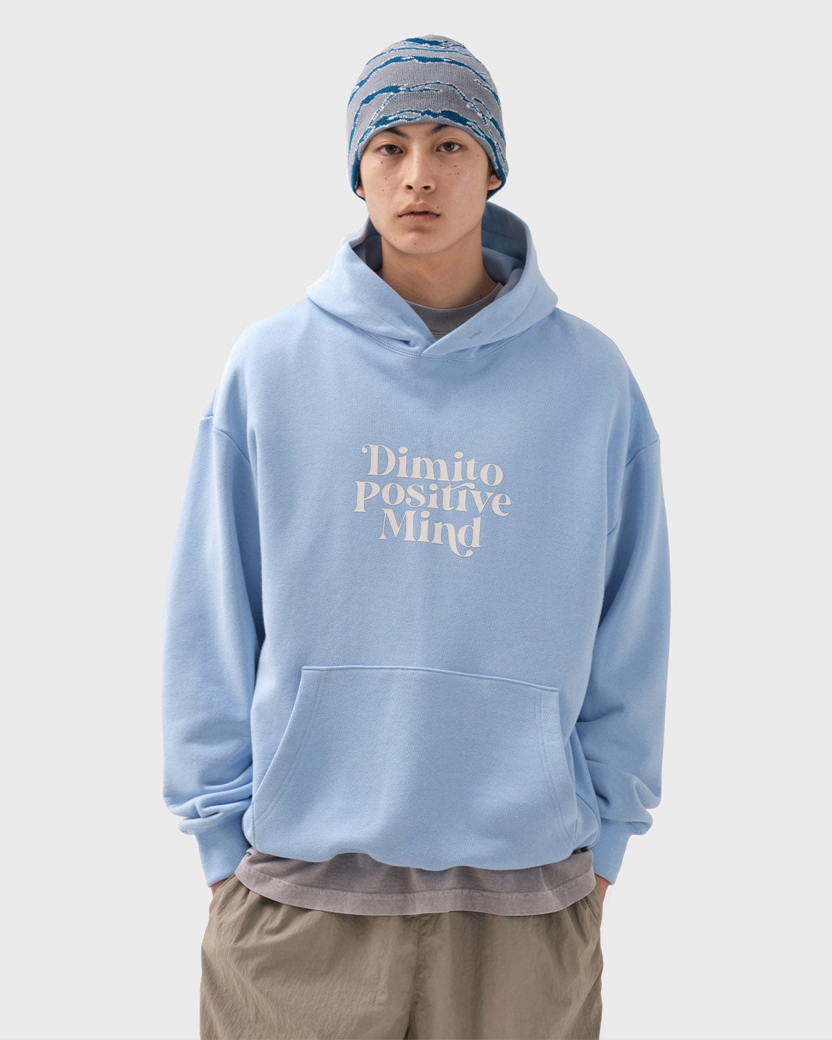 VERT WAVE LOGO HOODIE SKY