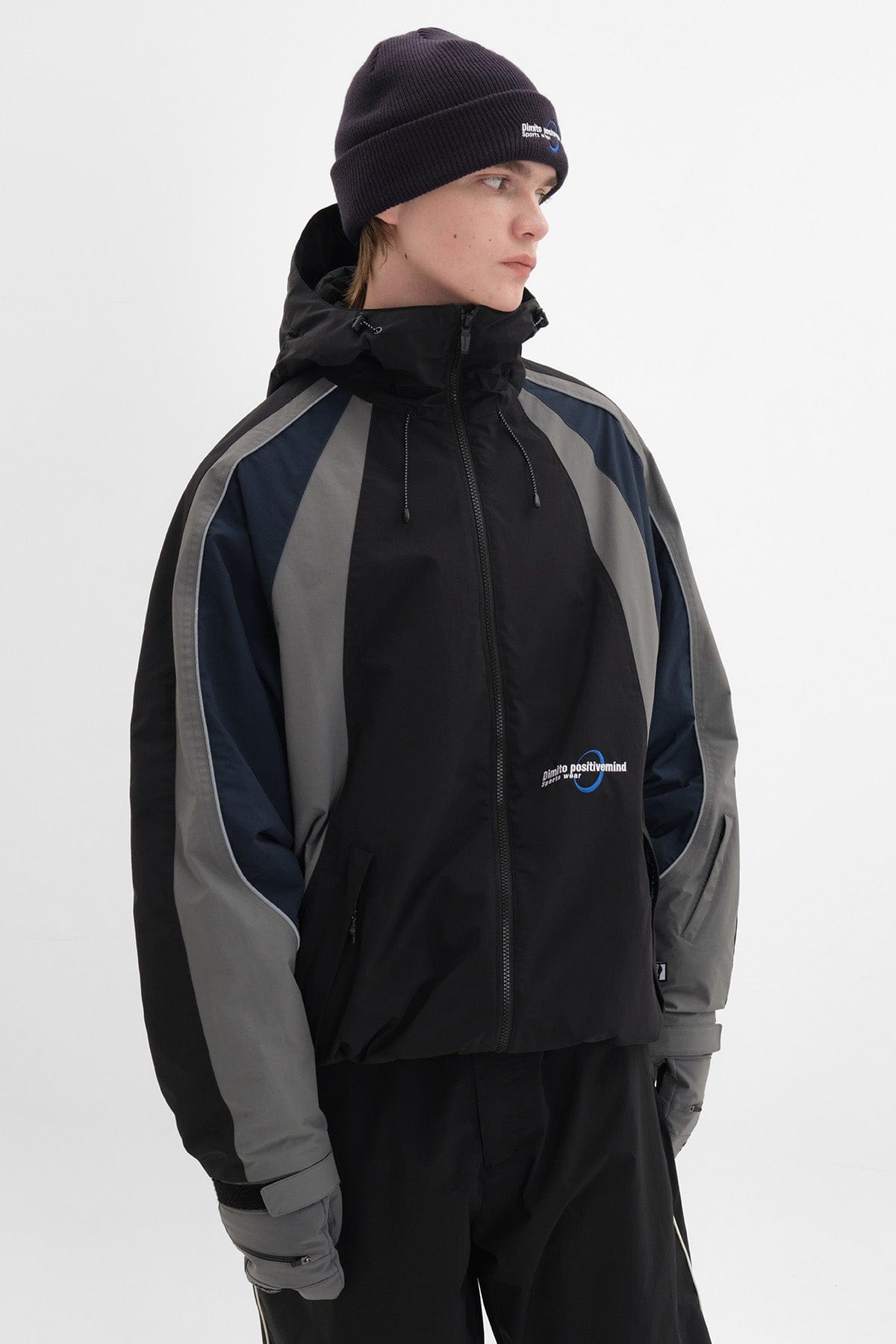 VERT WAVE TRACK JACKET BLACK