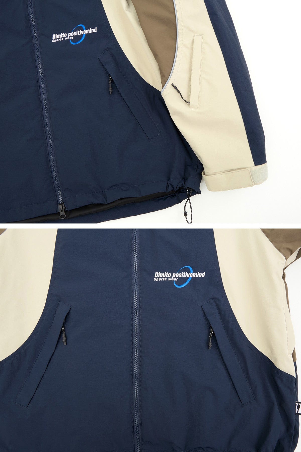 VERT WAVE TRACK JACKET NAVY