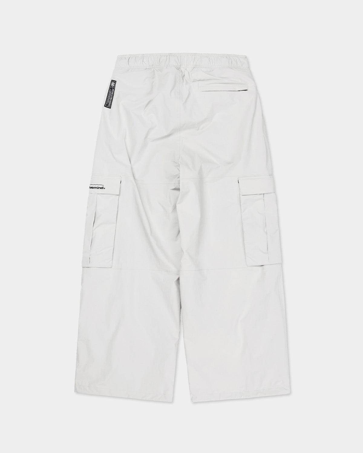 VERT WIDE CARGO PANTS LIGHT GREY (Wide Fit)