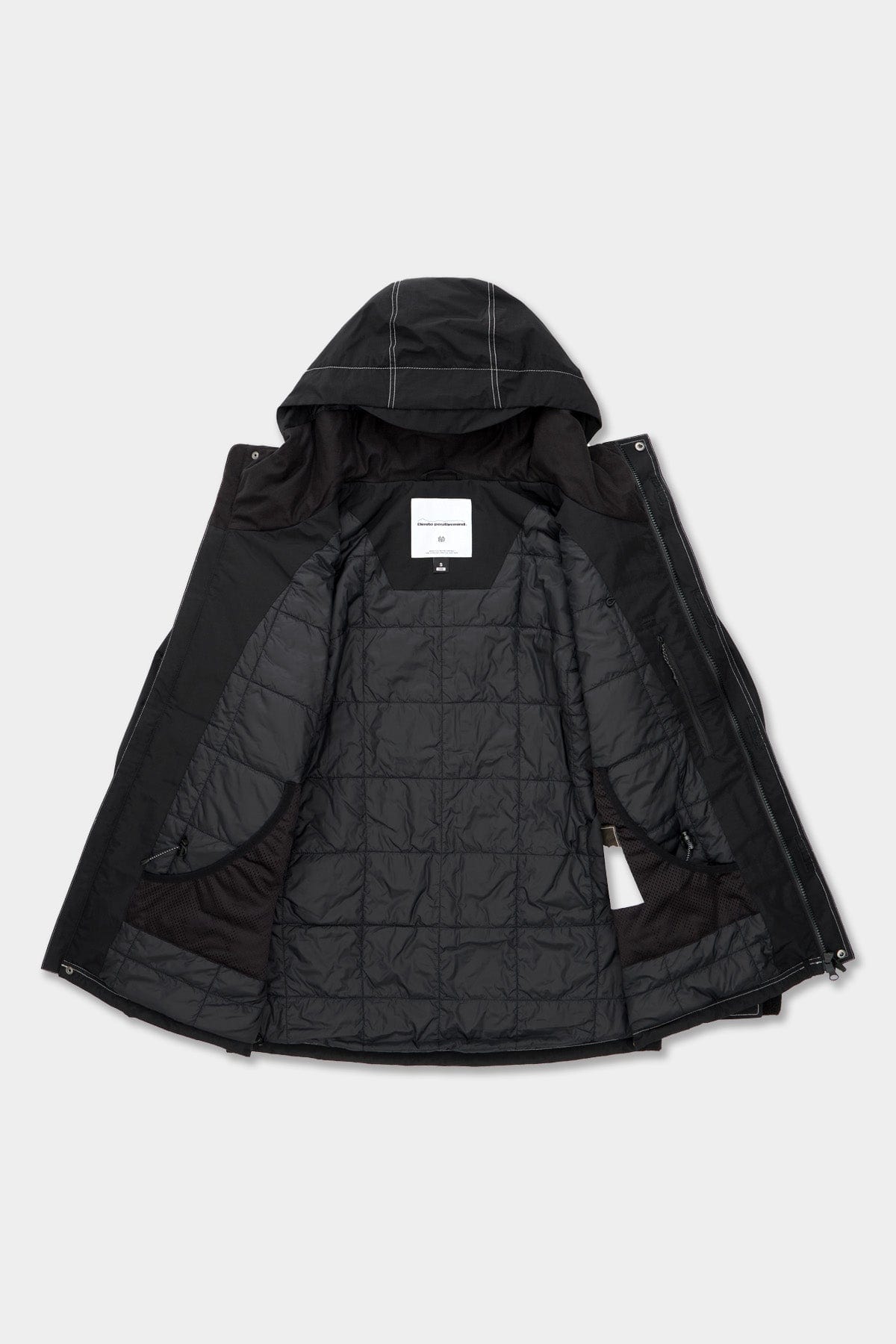 VERT WORKS STITCHED JACKET BLACK