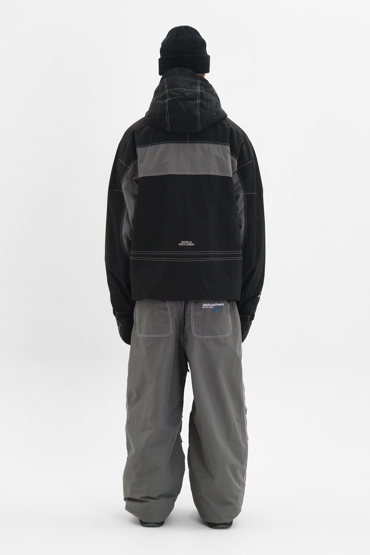 VERT WORKS STITCHED JACKET BLACK