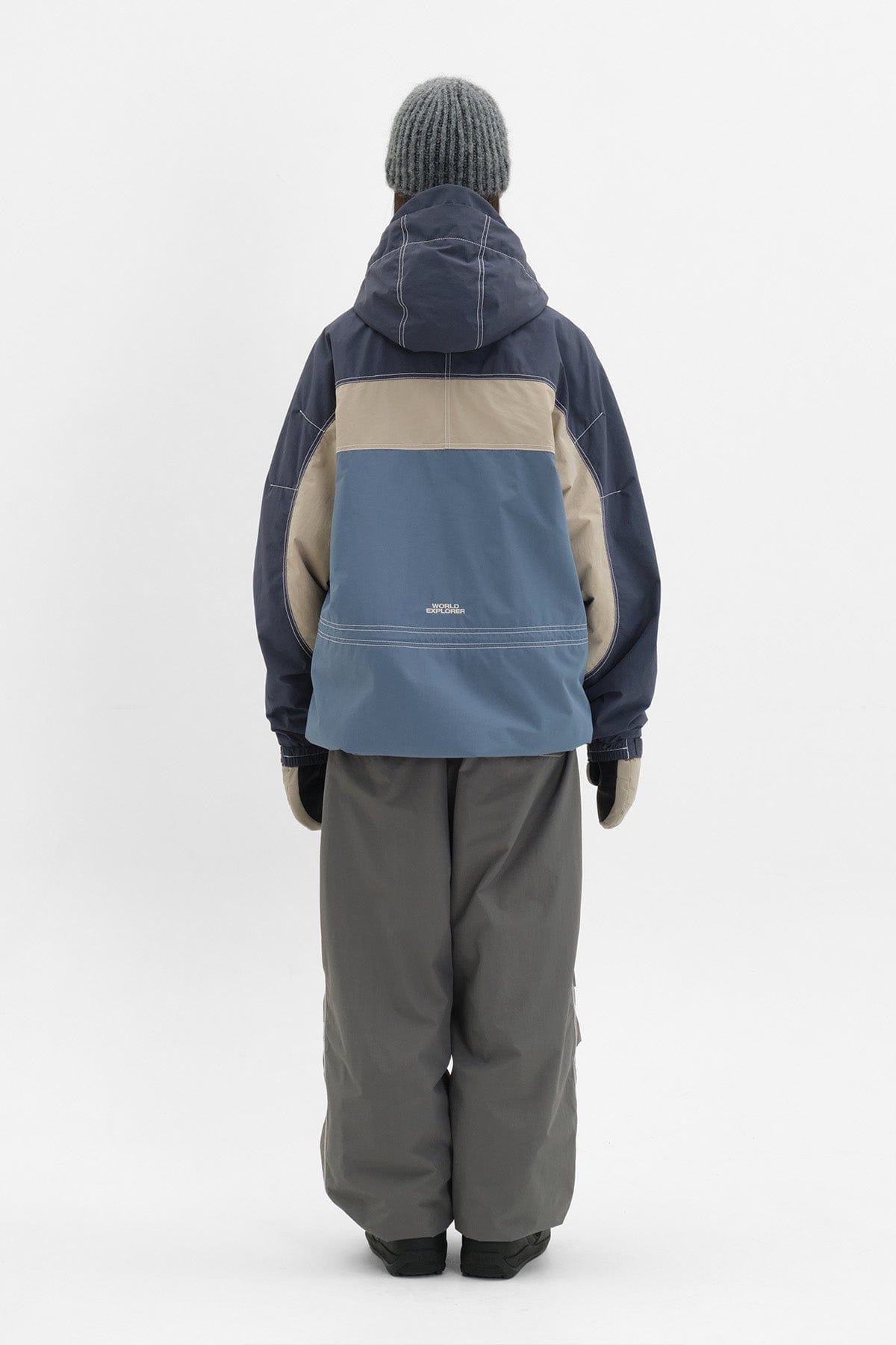 VERT WORKS STITCHED JACKET DEEP BLUE