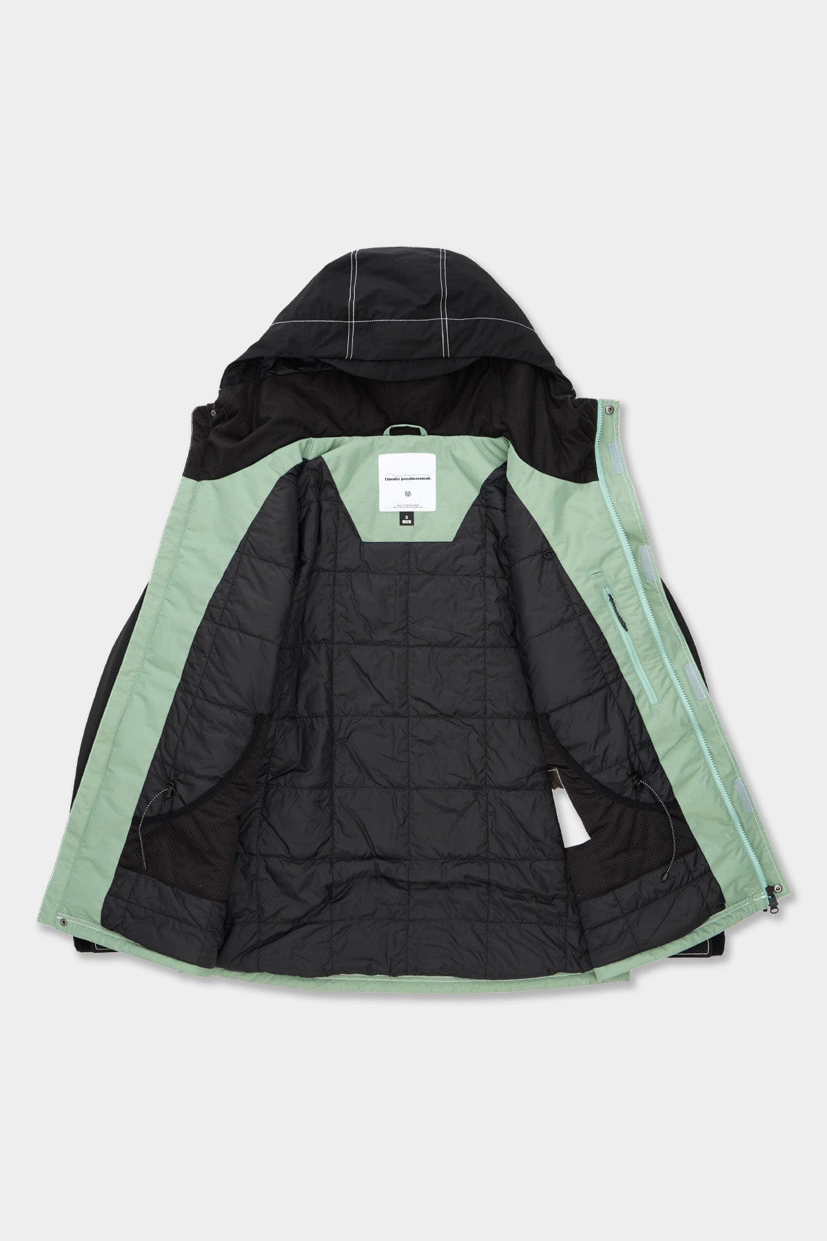 VERT WORKS STITCHED JACKET SAGE GREEN