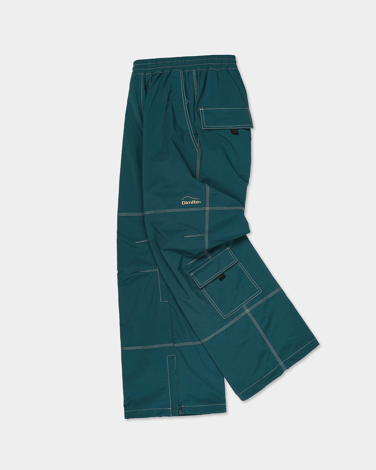 VERT WORKS WIDE PANTS DEEP GREEN (Wide Fit)