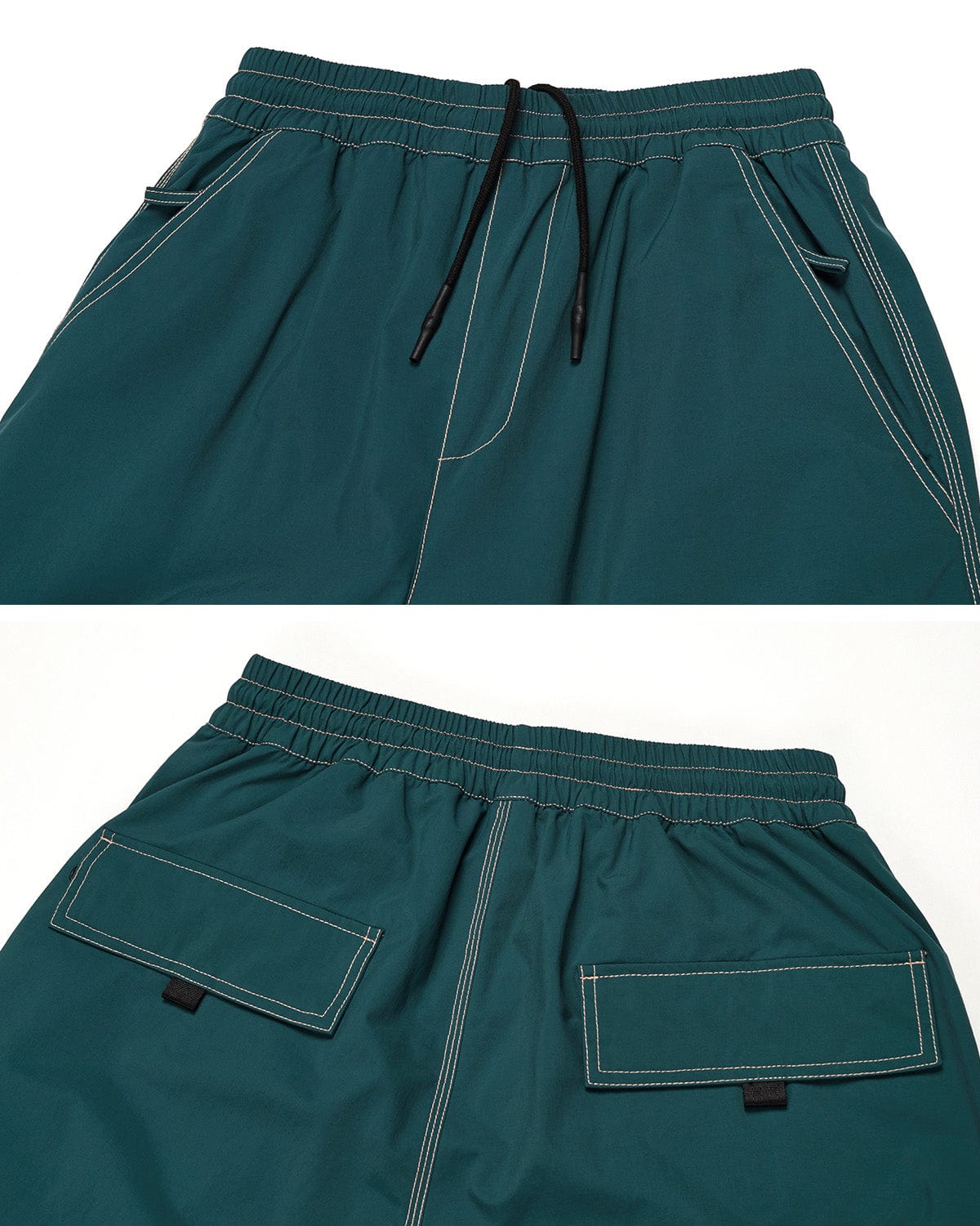 VERT WORKS WIDE PANTS DEEP GREEN (Wide Fit)