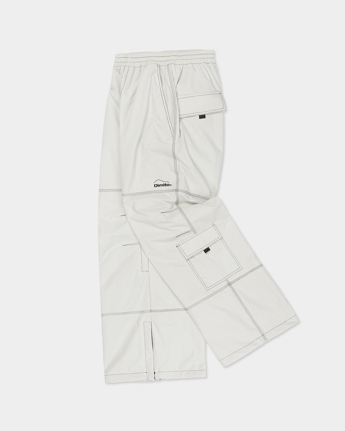 VERT WORKS WIDE PANTS IVORY (Wide Fit)