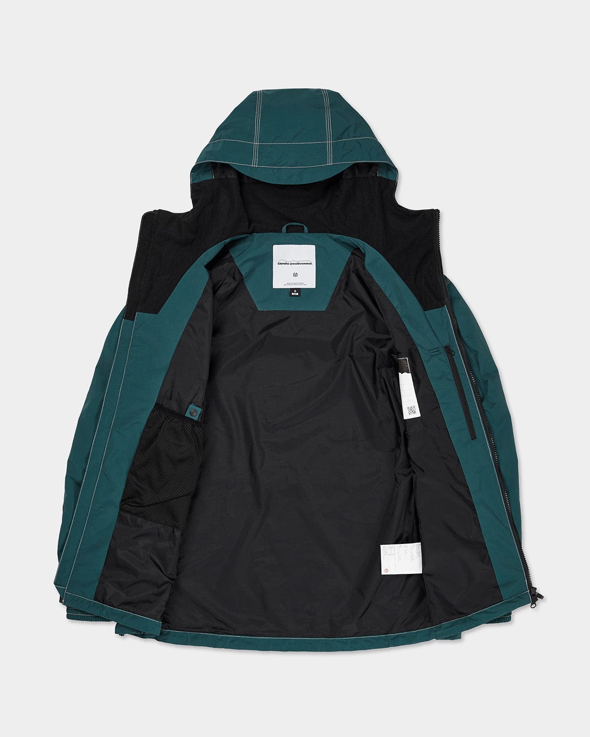 VERT WORKS ZIP JACKET DEEP GREEN