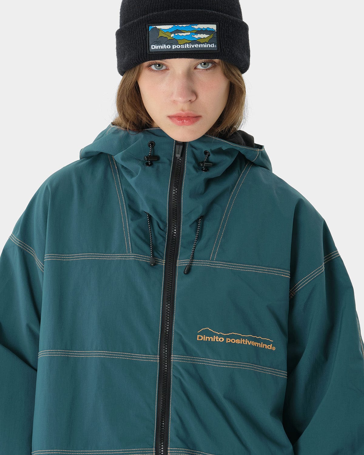 VERT WORKS ZIP JACKET DEEP GREEN