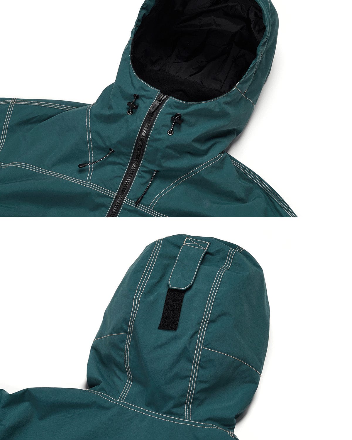 VERT WORKS ZIP JACKET DEEP GREEN