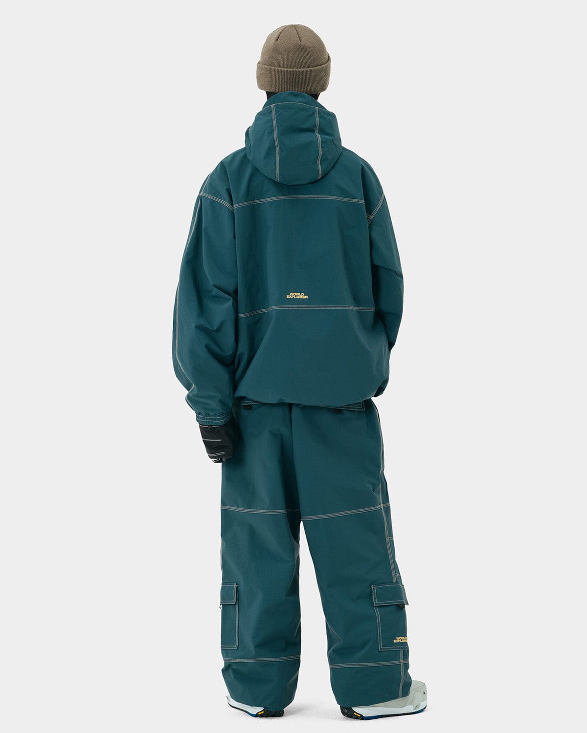 VERT WORKS ZIP JACKET DEEP GREEN